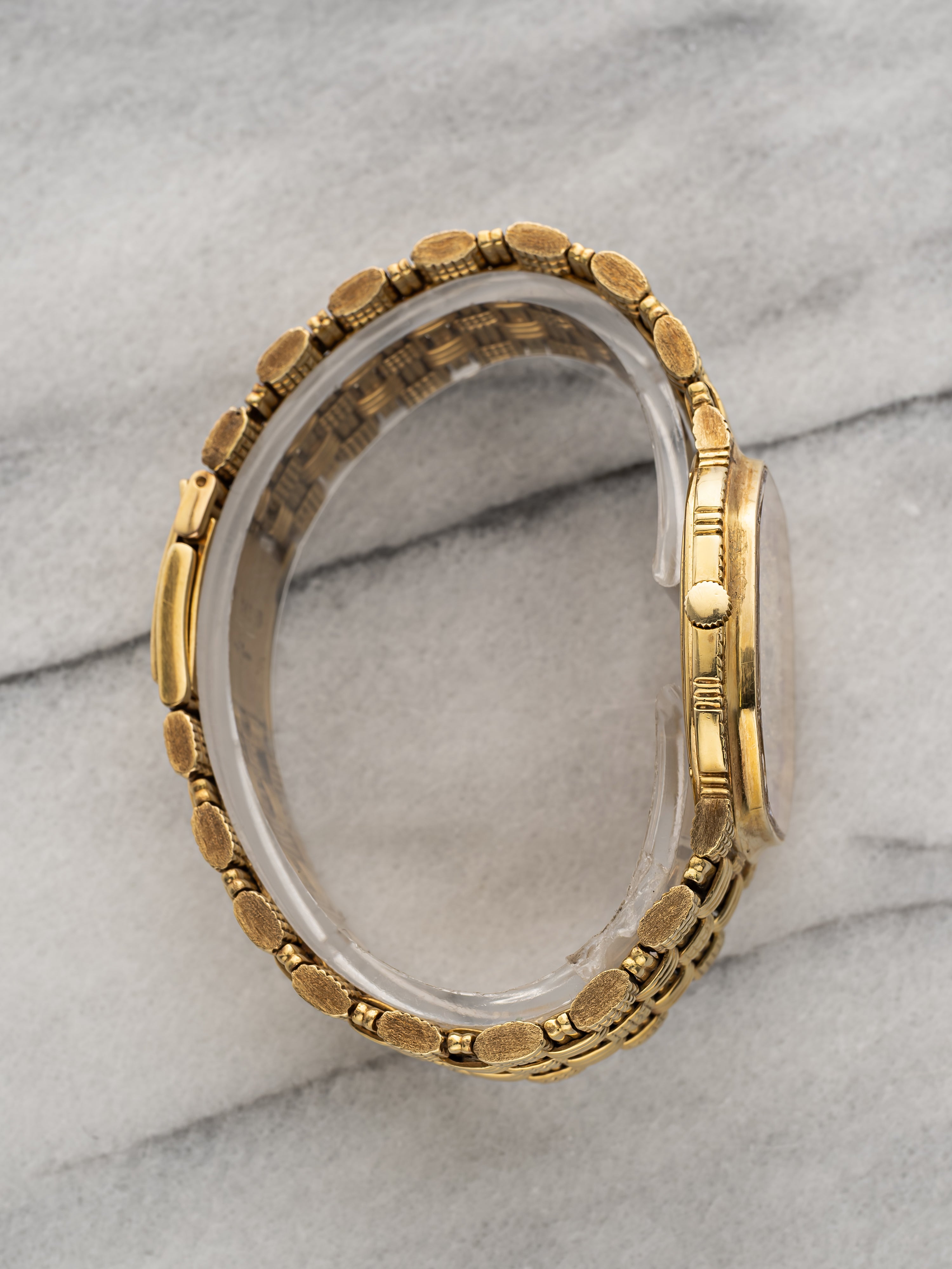 Audemars Piguet Octogon Automatic - Pave Dial with Pink Sapphire Hour Markers