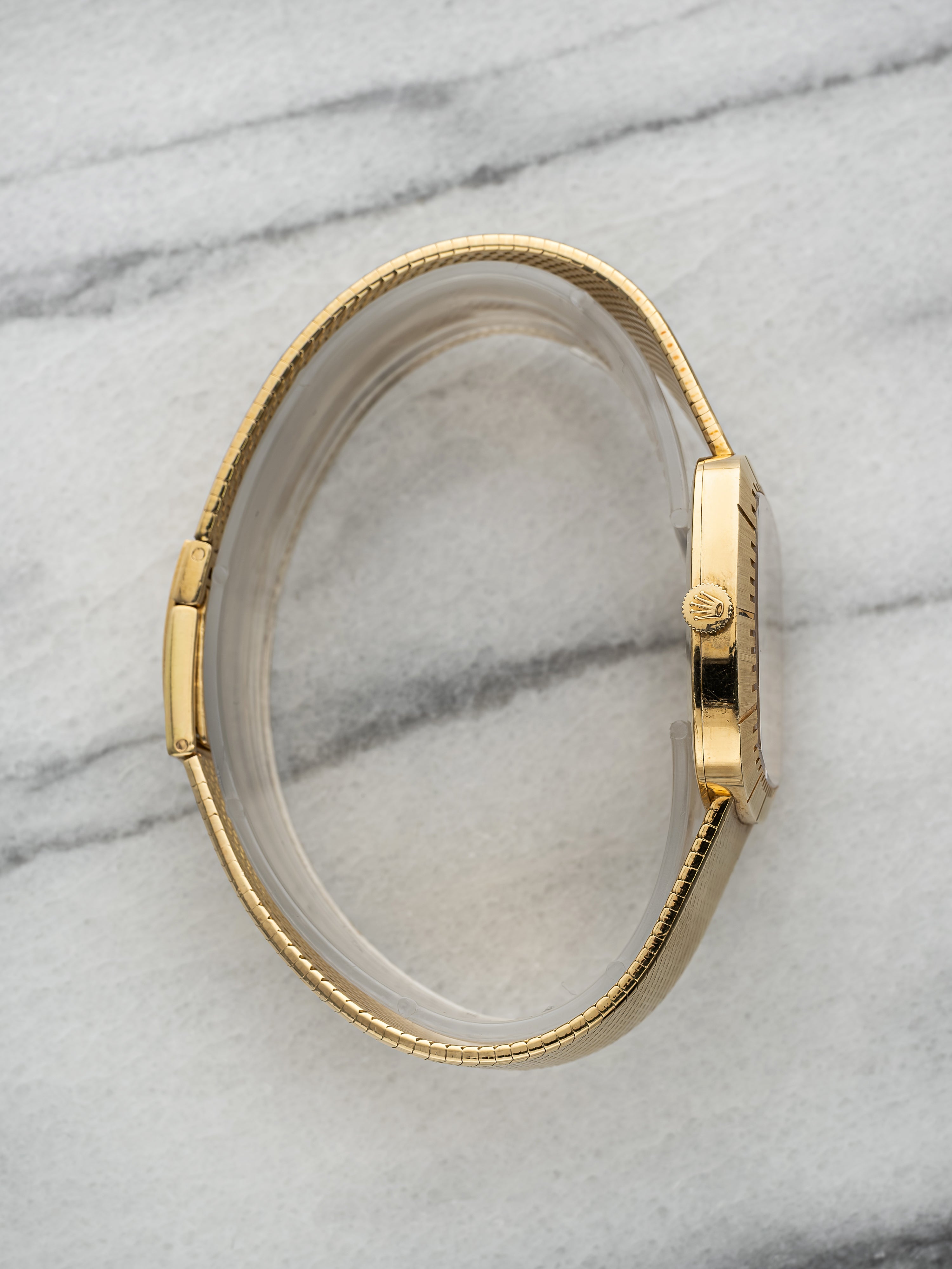 Rolex Cellini 4320 - 18K Yellow Gold, Silver Dial