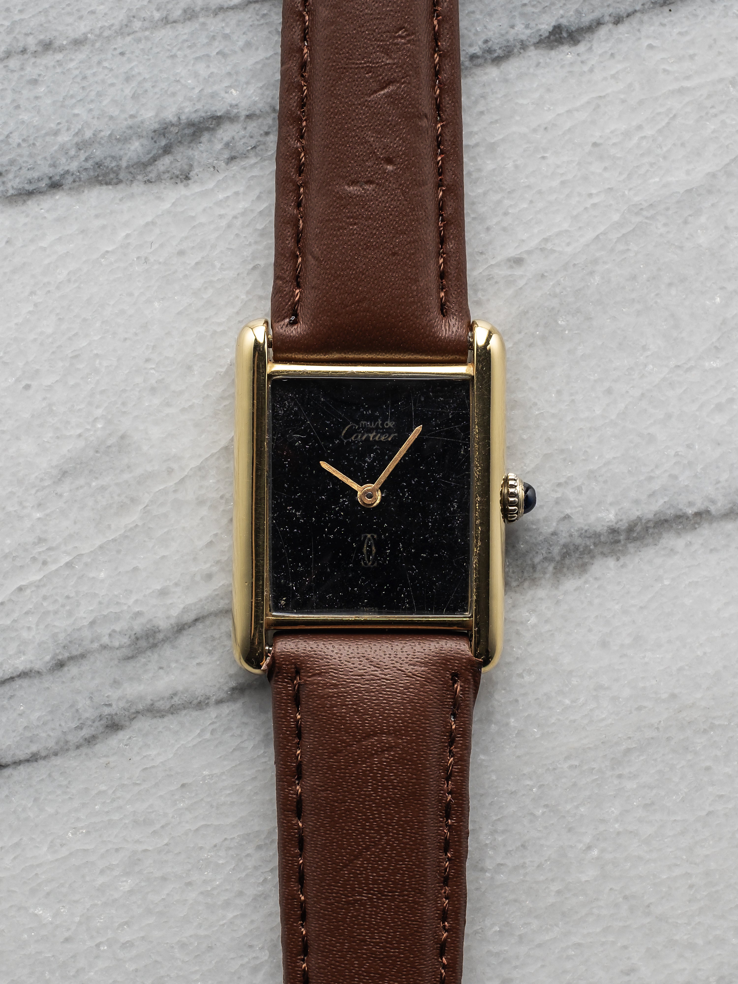 Cartier Tank – Black Dial