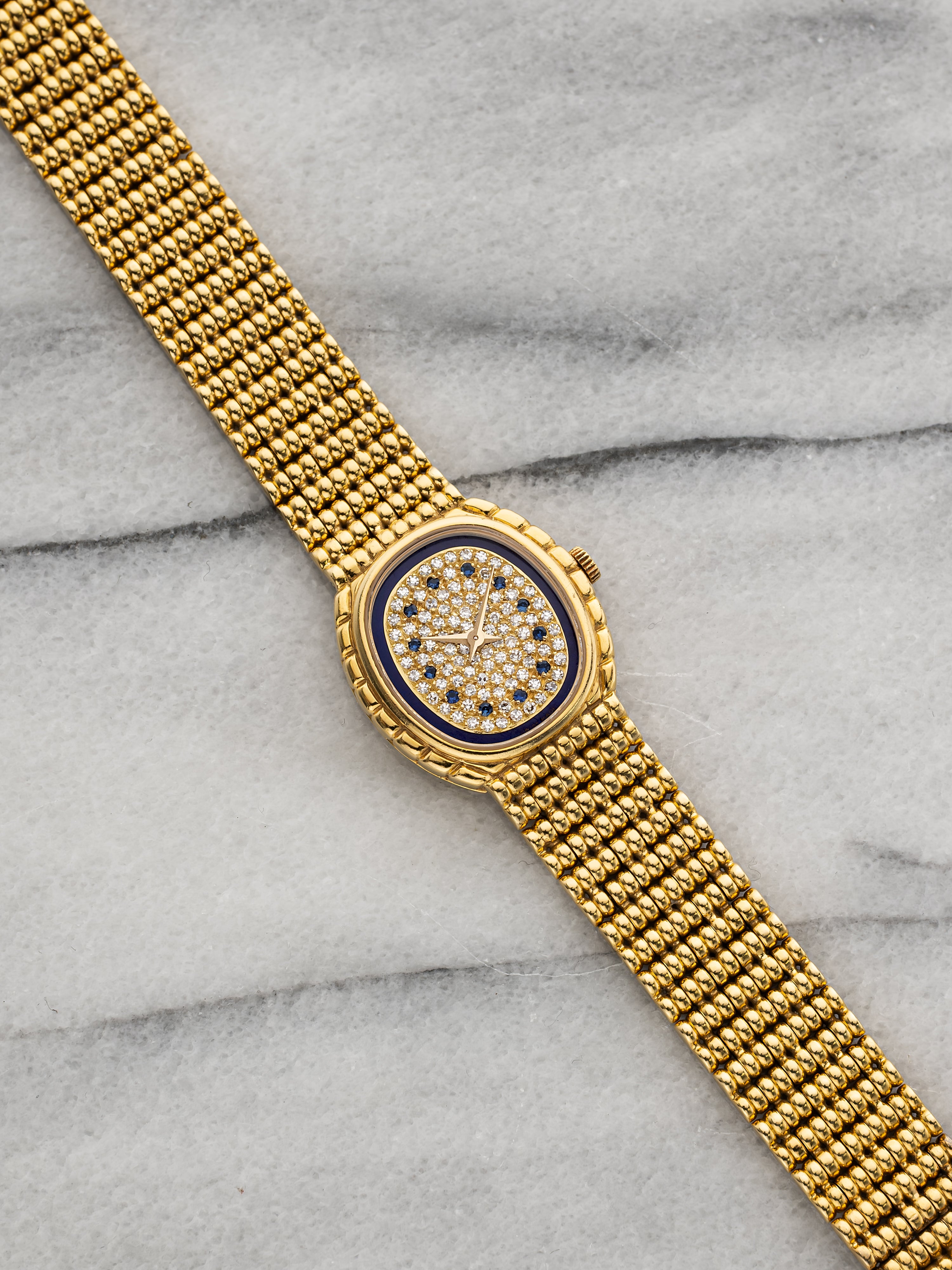 Audemars Piguet - Integrated Ladies Pave Dial