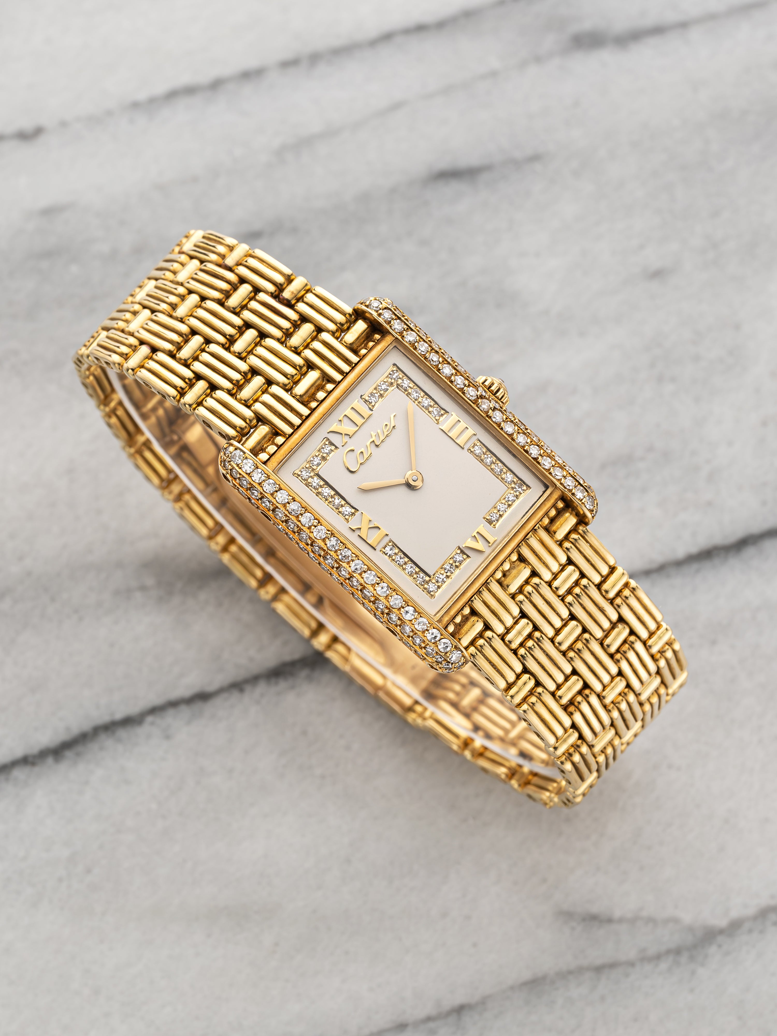 Cartier Cartier Tank Louis - Diamond Bezel and Dial