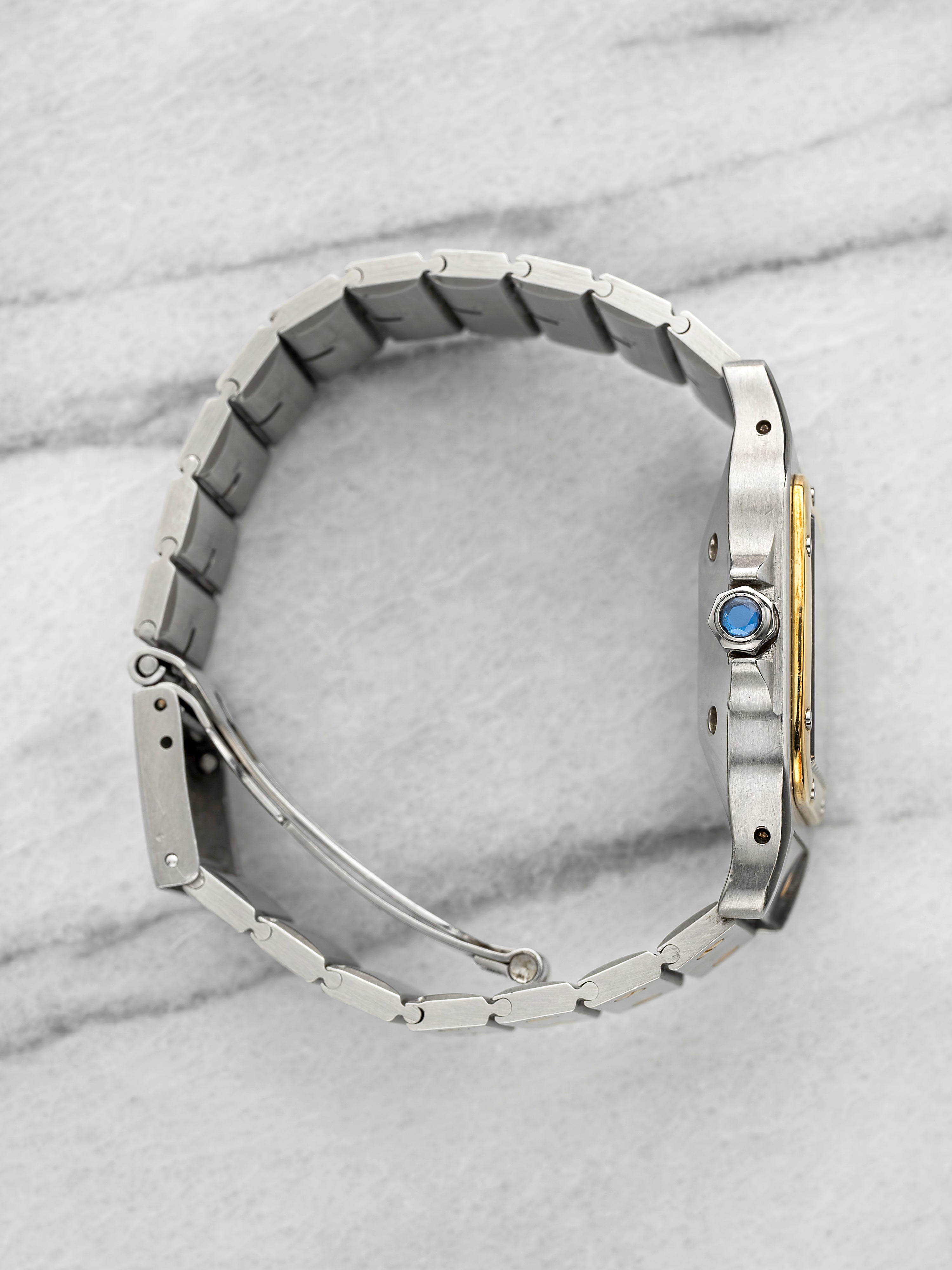 Cartier Santos 2961 - Two-Tone White Roman Dial