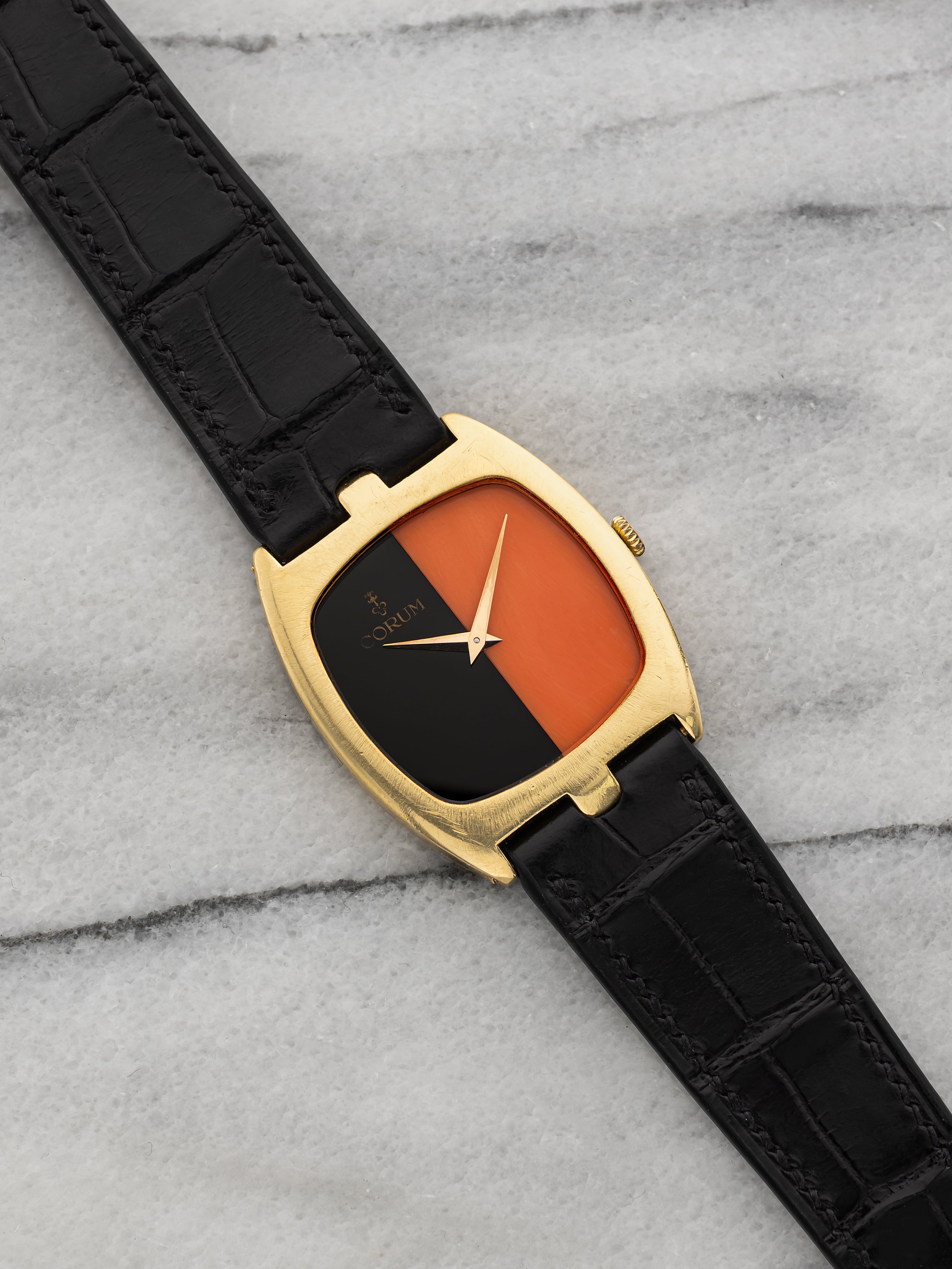 Corum 55522 - Onyx and Coral Dial