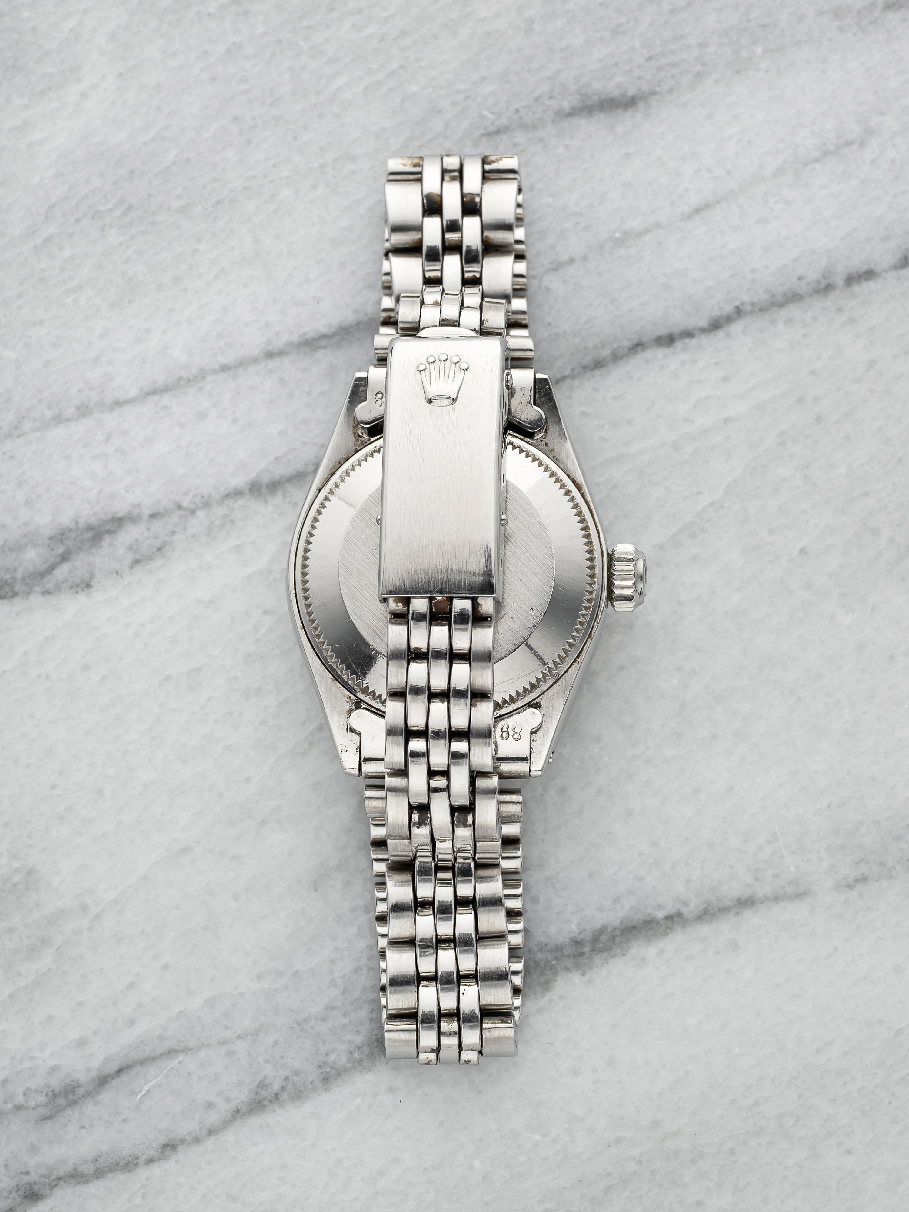 1971 Rolex Lady Date 6917 - Stainless Steel Grey Ghost Dial