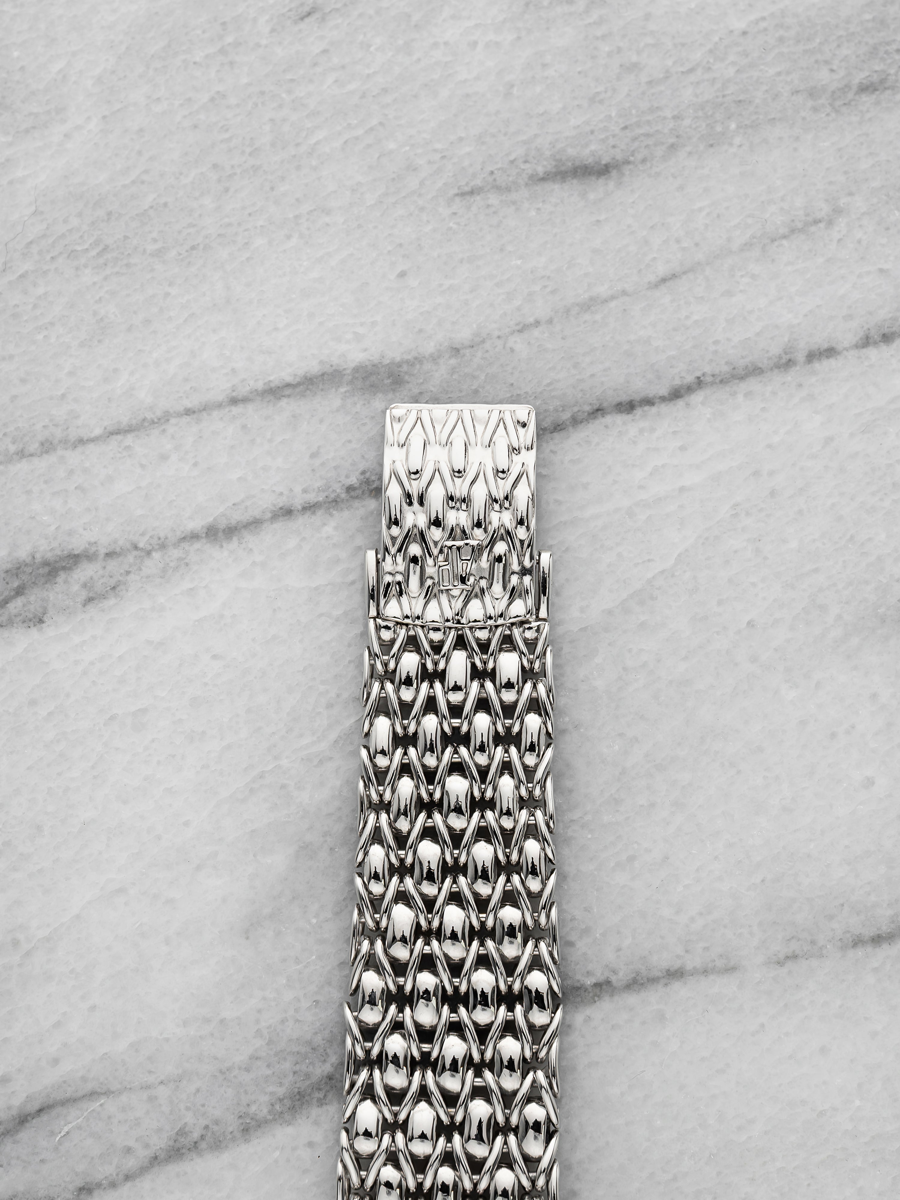 Audemars Piguet Feather - 18K White Gold Pave & Sapphire Dial