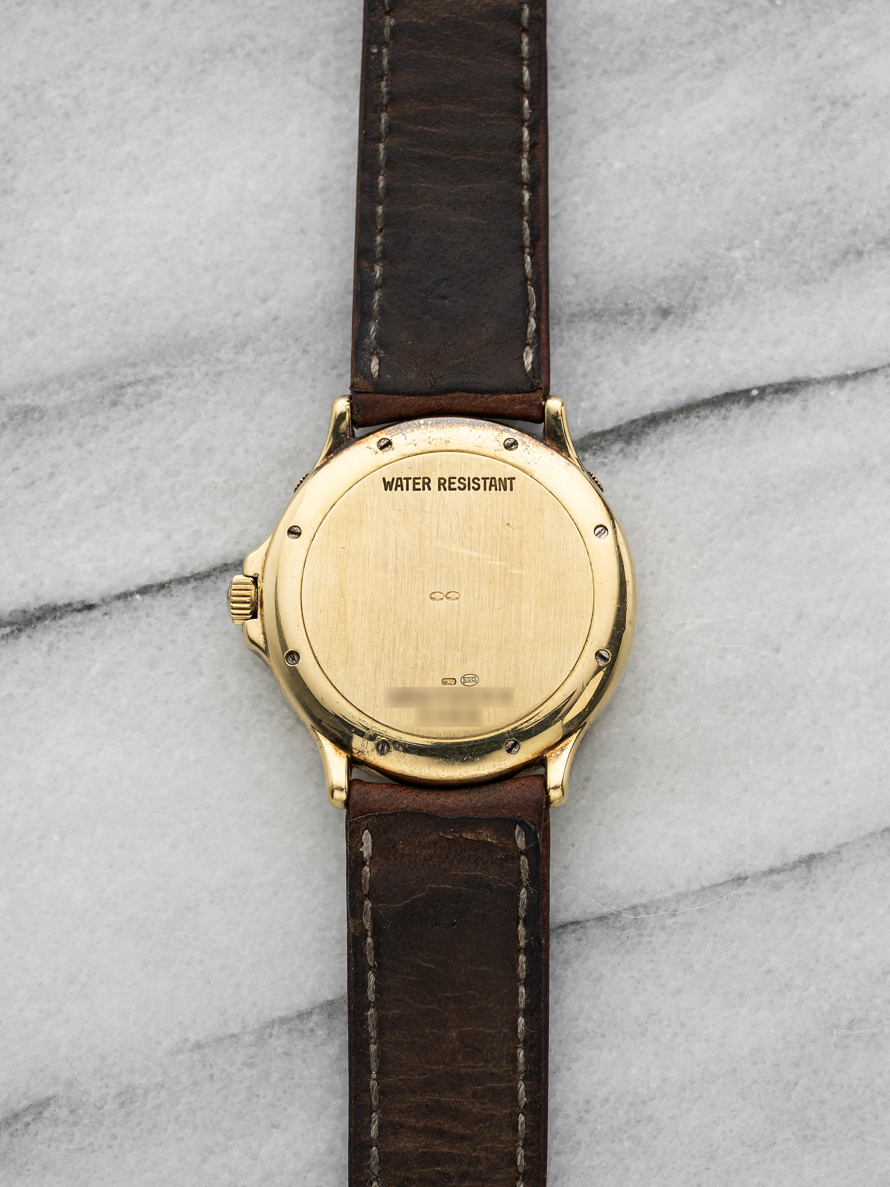 Vintage 1990s Chopard LUC Luna Doro 1127 18K YG Cream Dial Auto 34mm