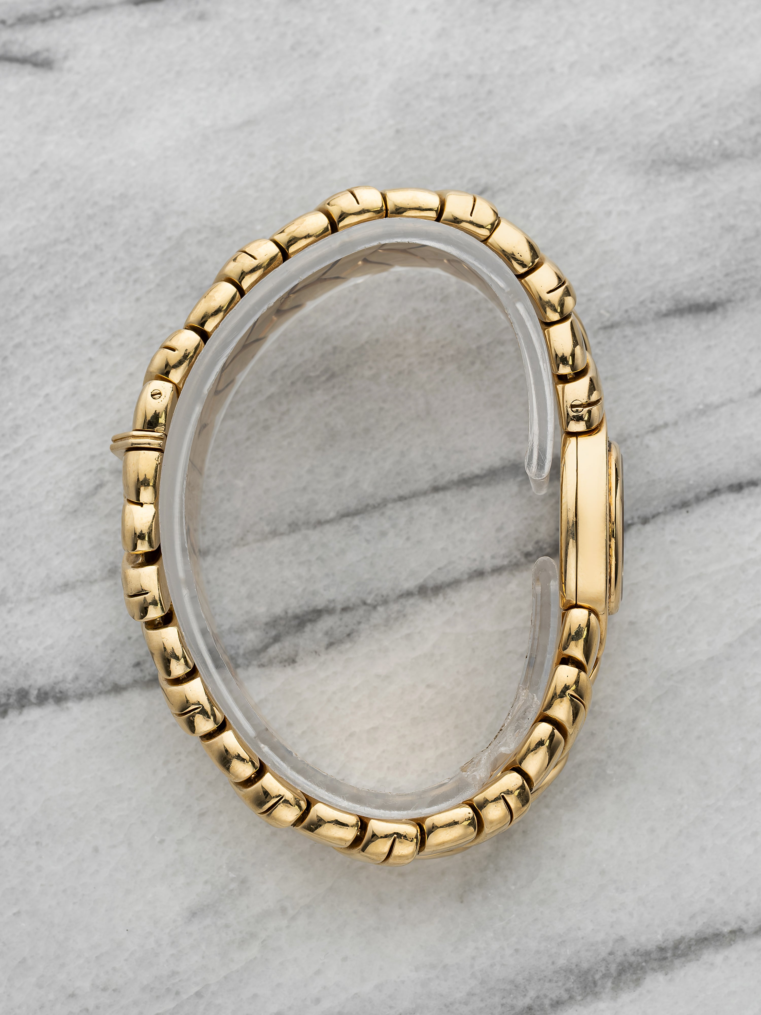 1990 Rolex Cellini 2722 - 18K Yellow Gold, Pavé Diamond Dial