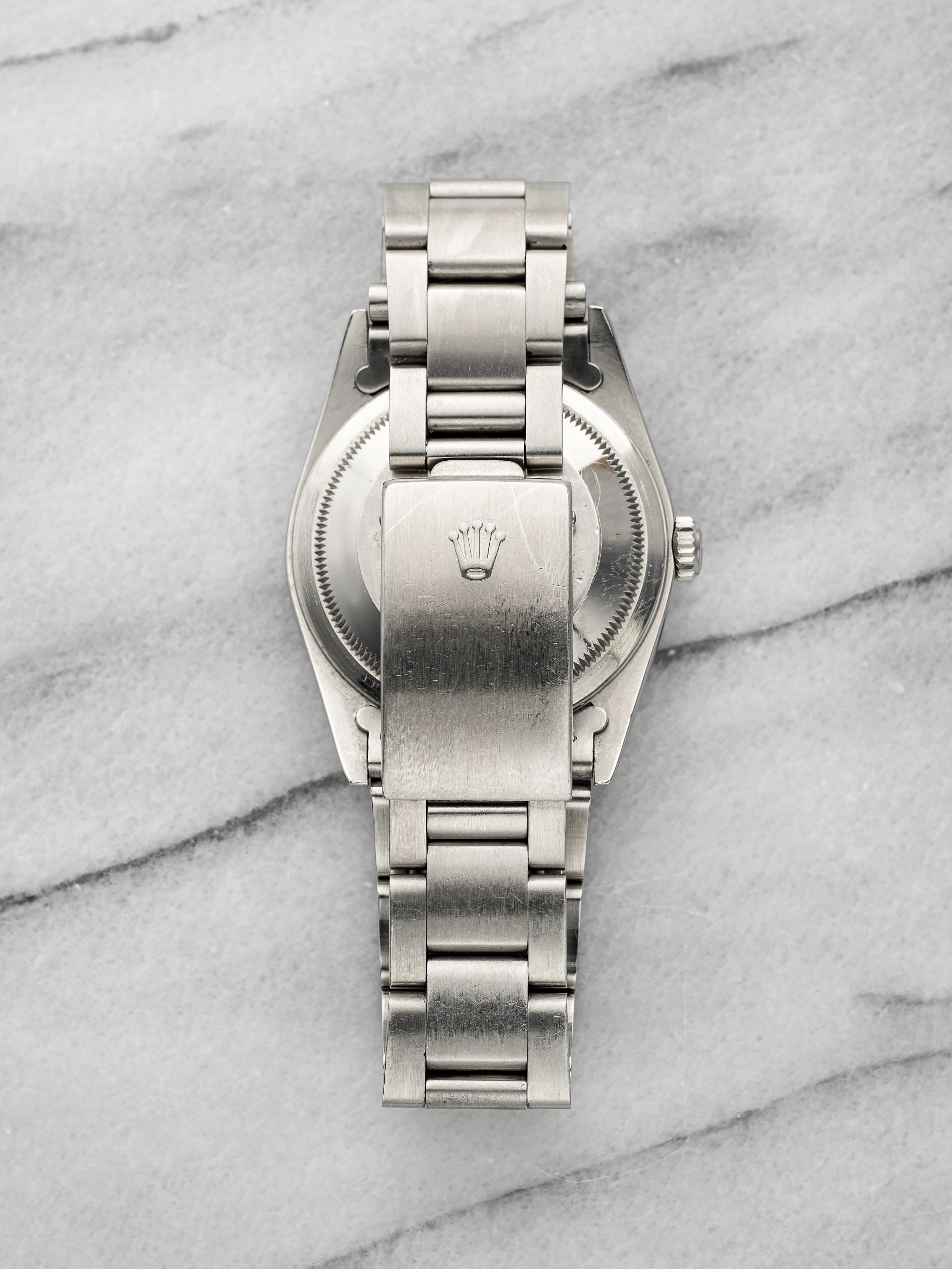 Vintage 1991 Rolex Datejust 16220 Steel Silver Linen Dial Automatic 36mm