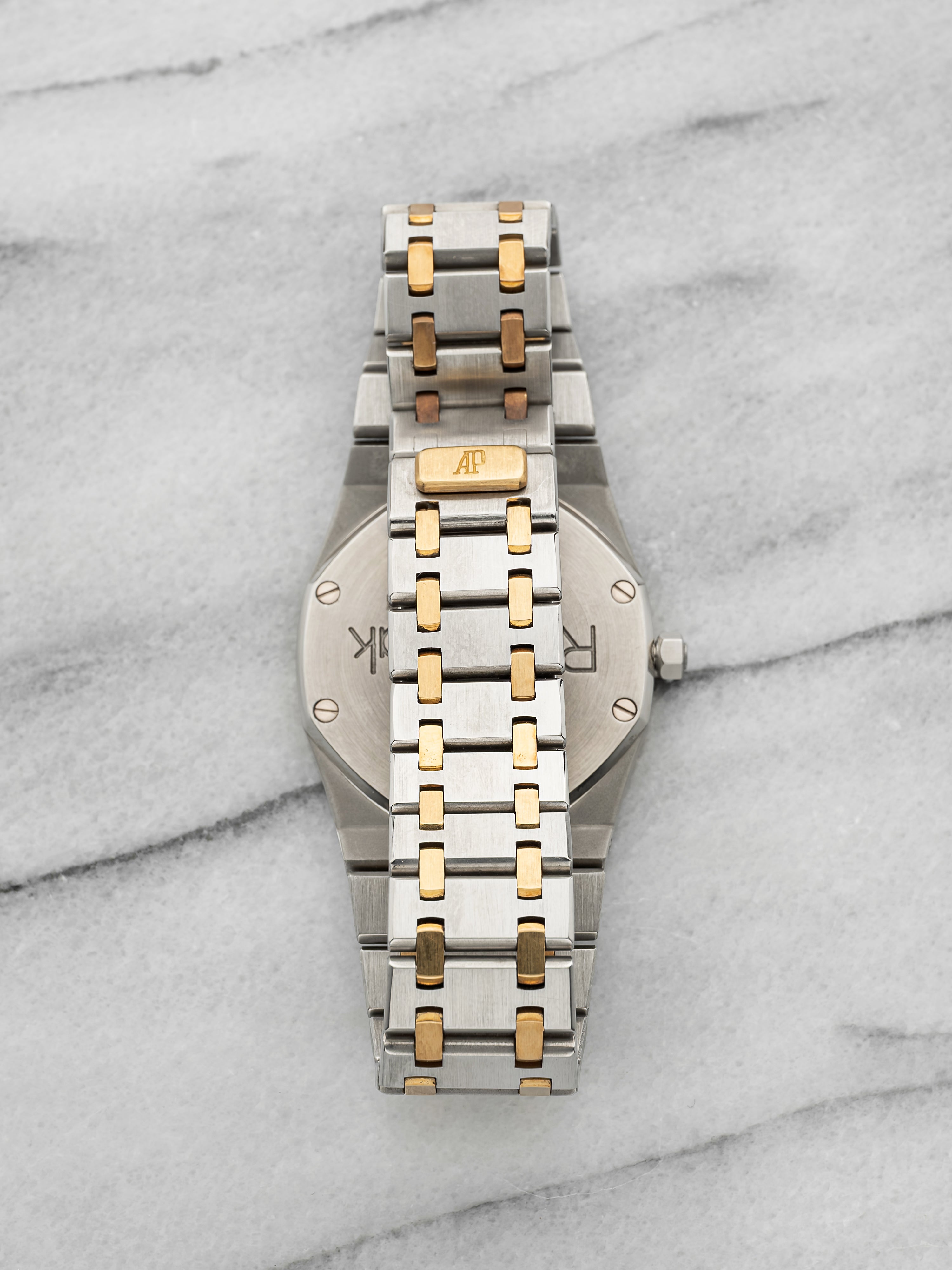 Vintage 1990s Audemars Piguet Royal Oak 56303SA Steel Diamond Dial Quartz 33mm