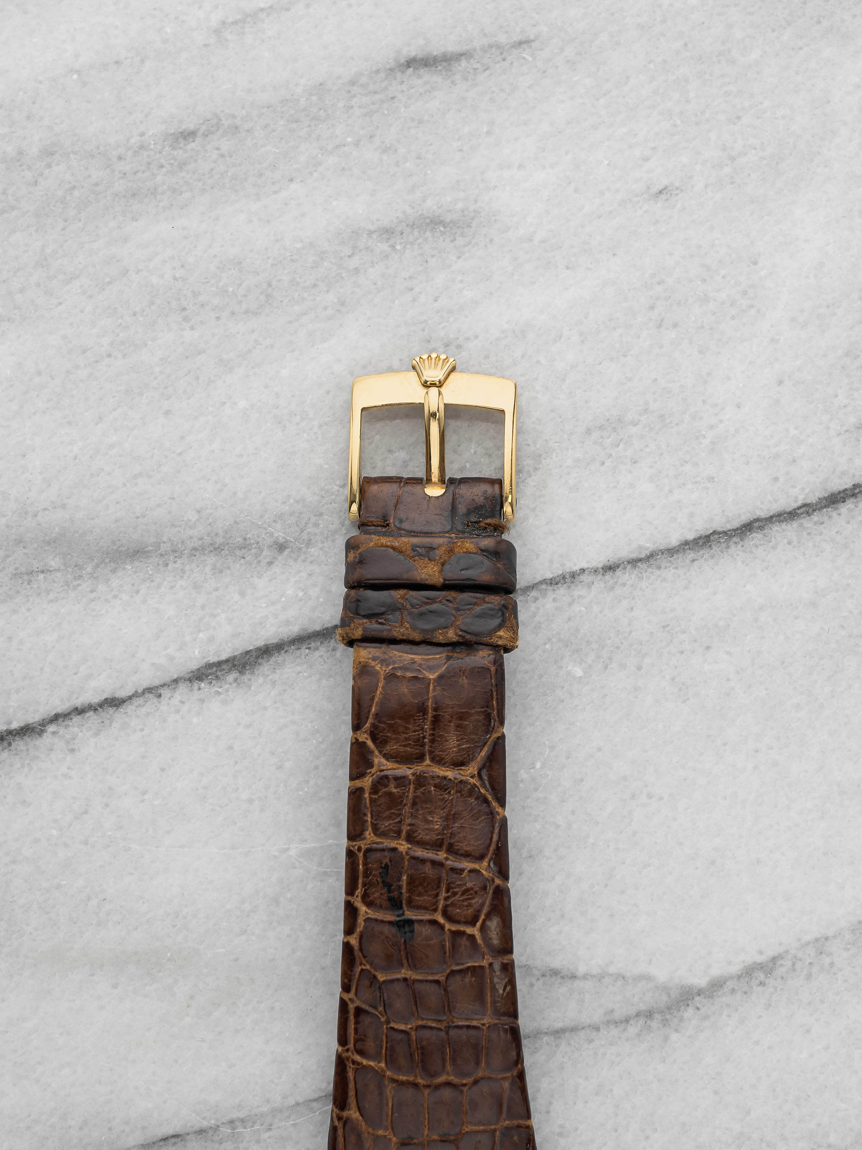 Vintage 1975 Rolex Cellini 3805 18K YG Champagne Dial Manual 31mm