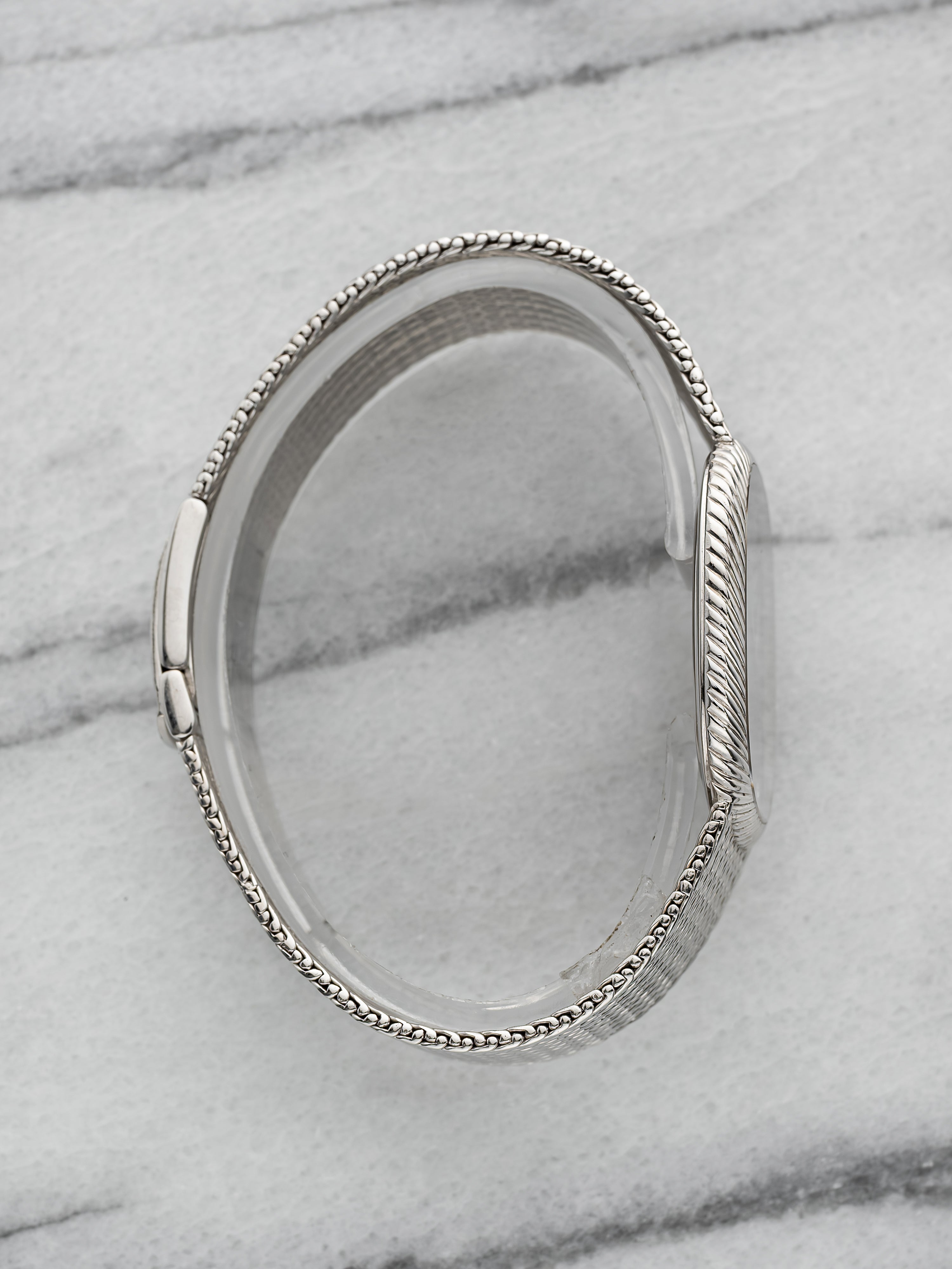 Audemars Piguet Ellipse - 18K White Gold, Black Diamond Dial