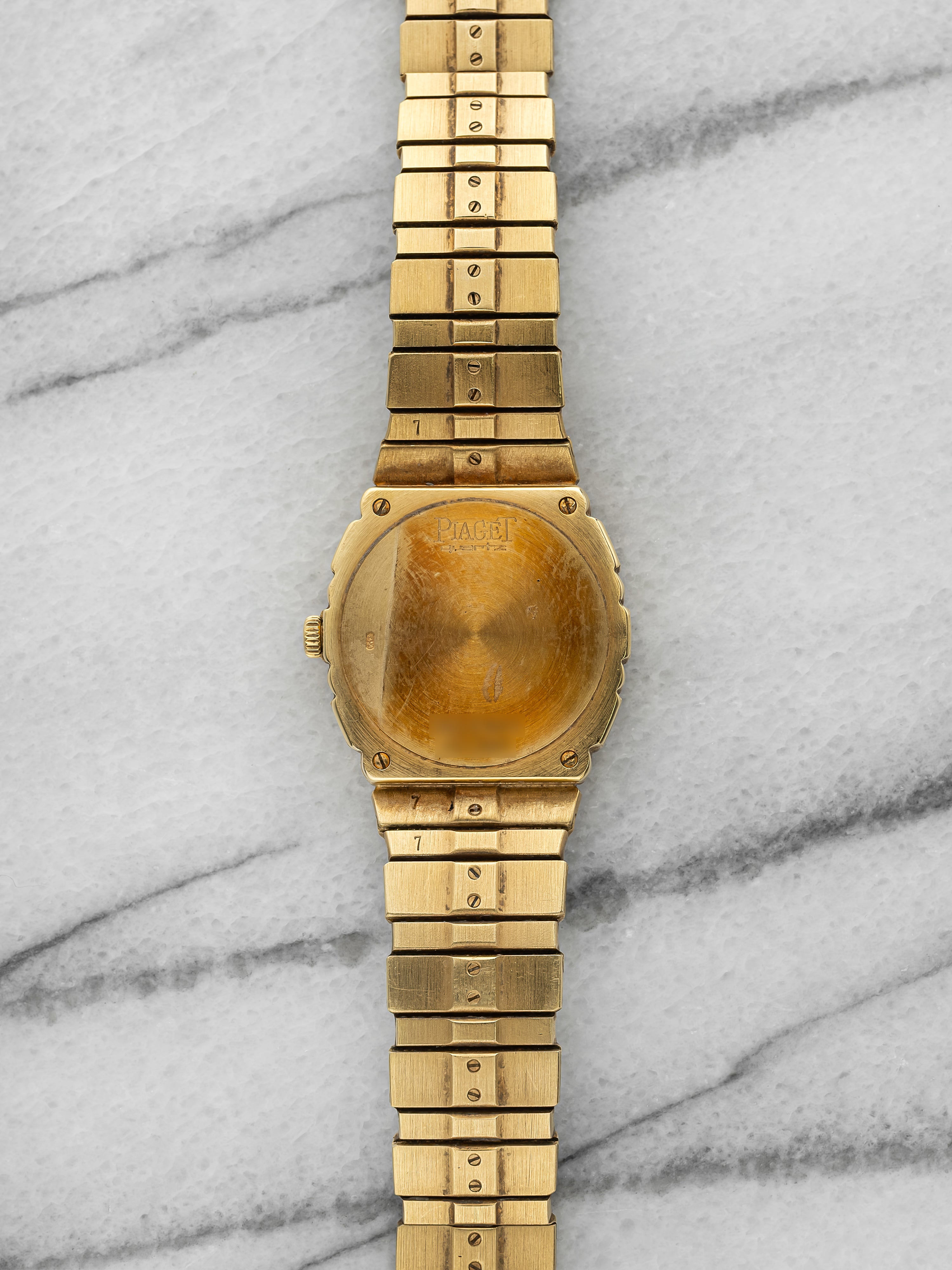 Piaget Mini Polo 861 C 606 - 18K Yellow Gold Onyx & Diamond