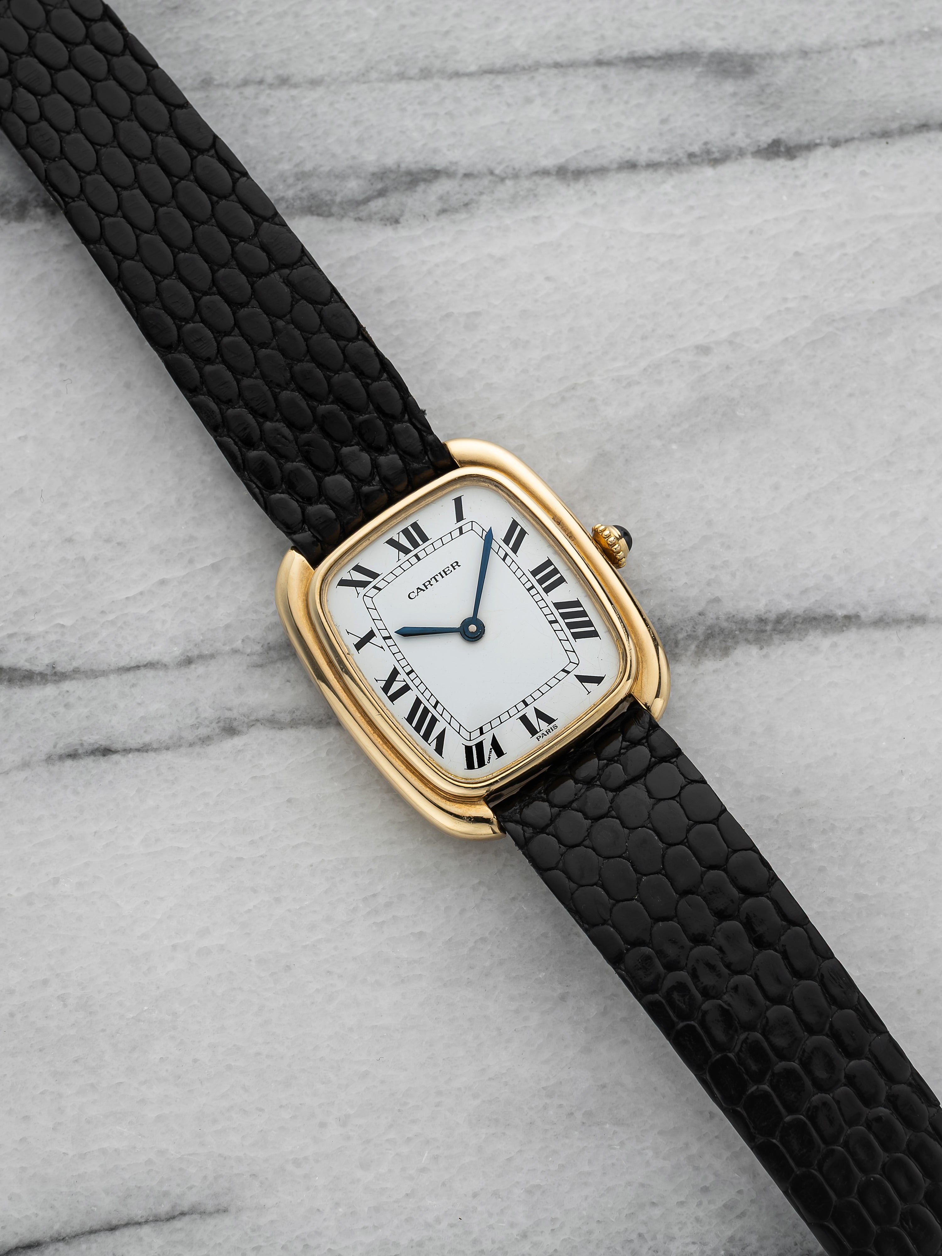 Cartier Gondole "Paris" Dial 1701 - 18K Yellow Gold