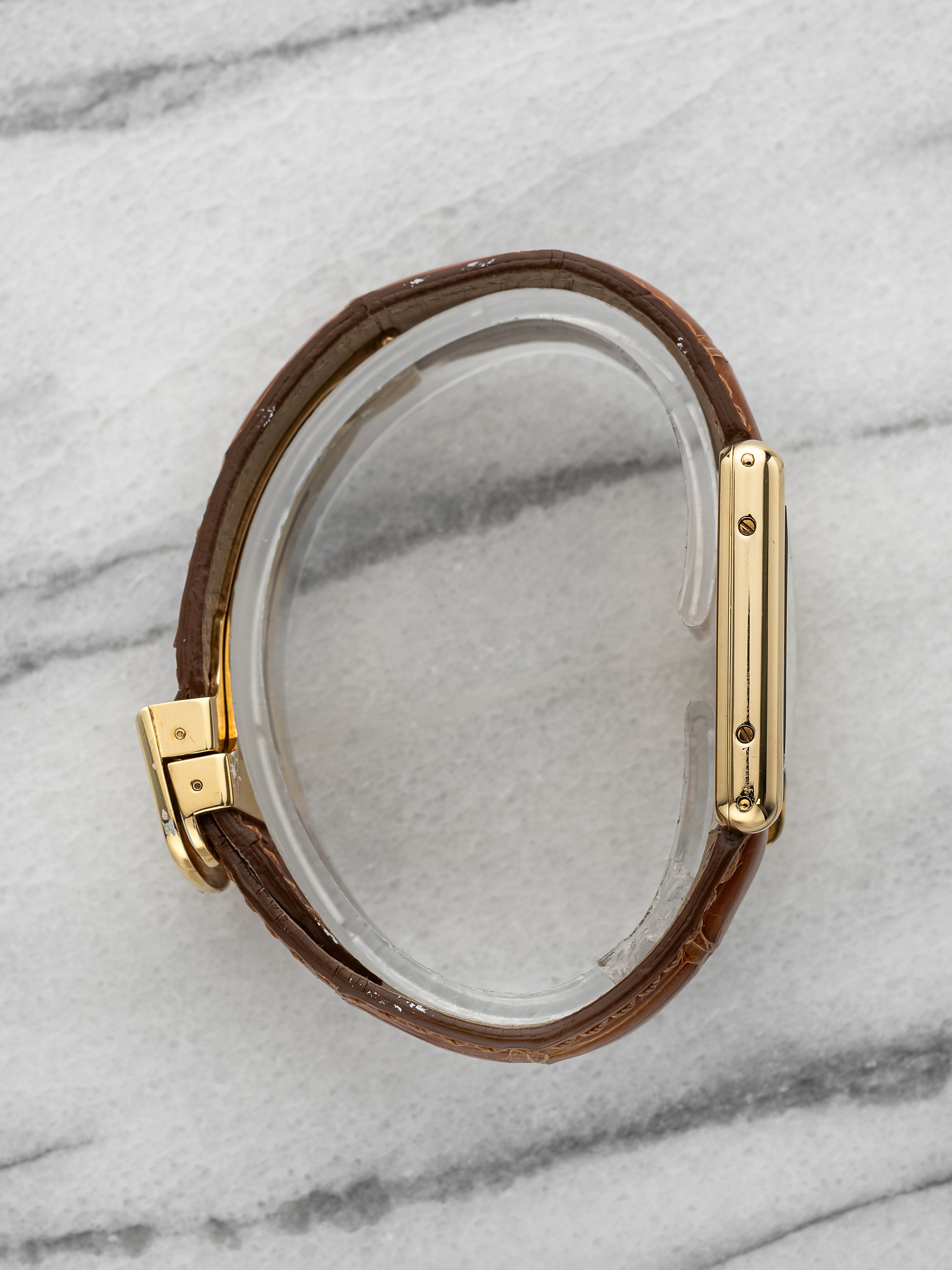 Cartier Tank Quartz Moonphase 8190 - 18K Yellow Gold
