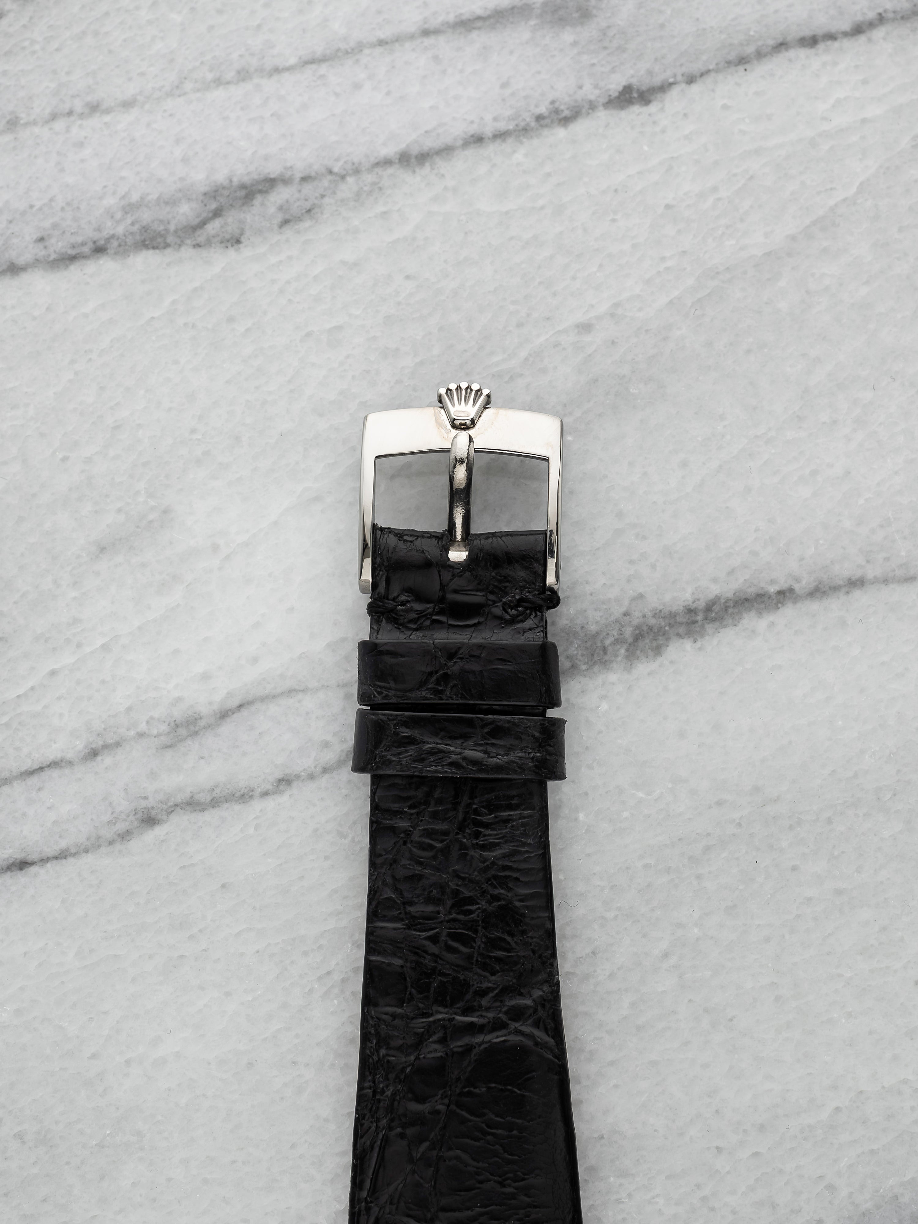 1981 Rolex Cellini 3805 - 18K White Gold, Blue Vignette Dial