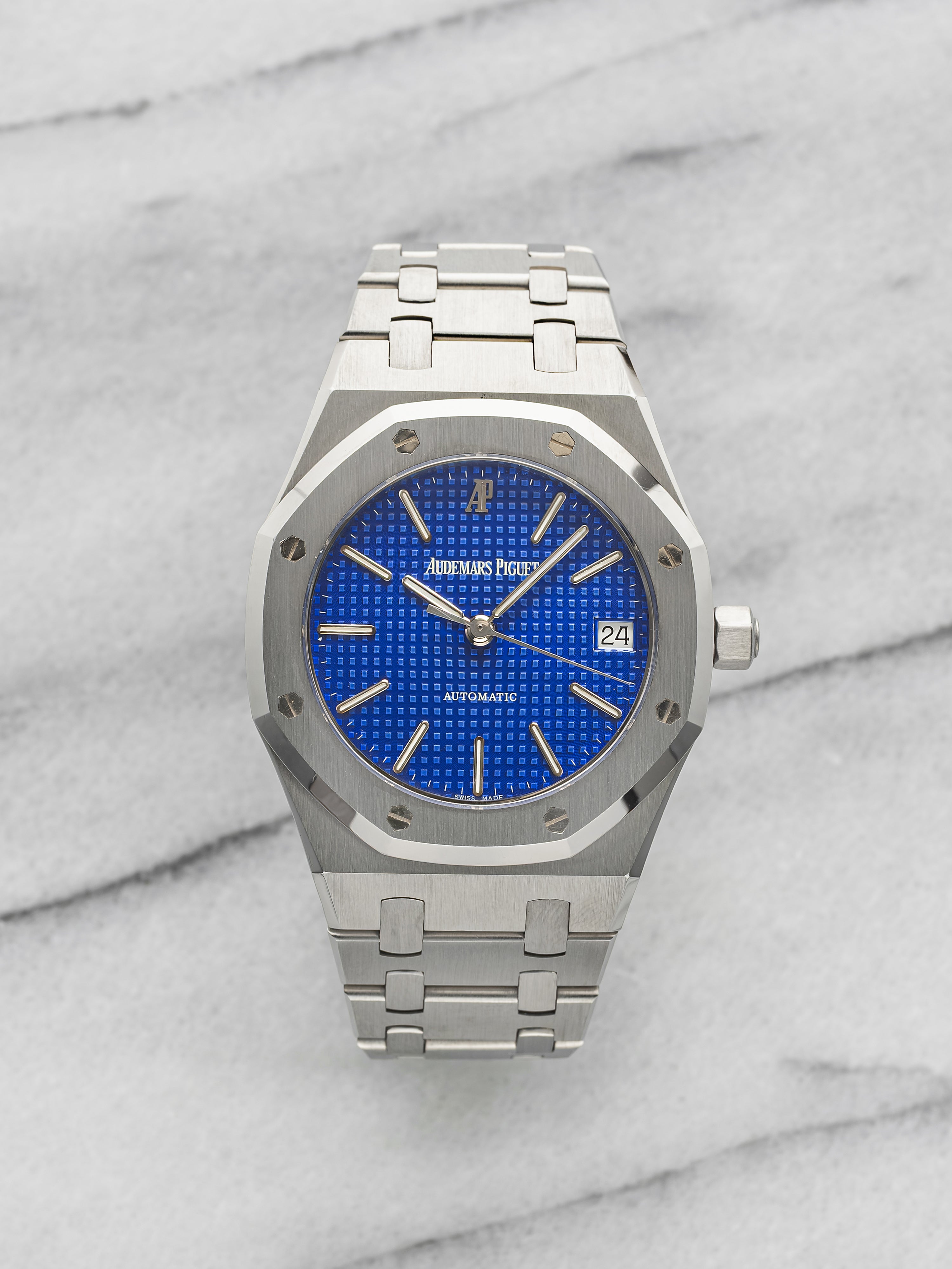 Audemars Piguet Royal Oak 14790ST - Stainless Steel Yves Klein Blue Ta