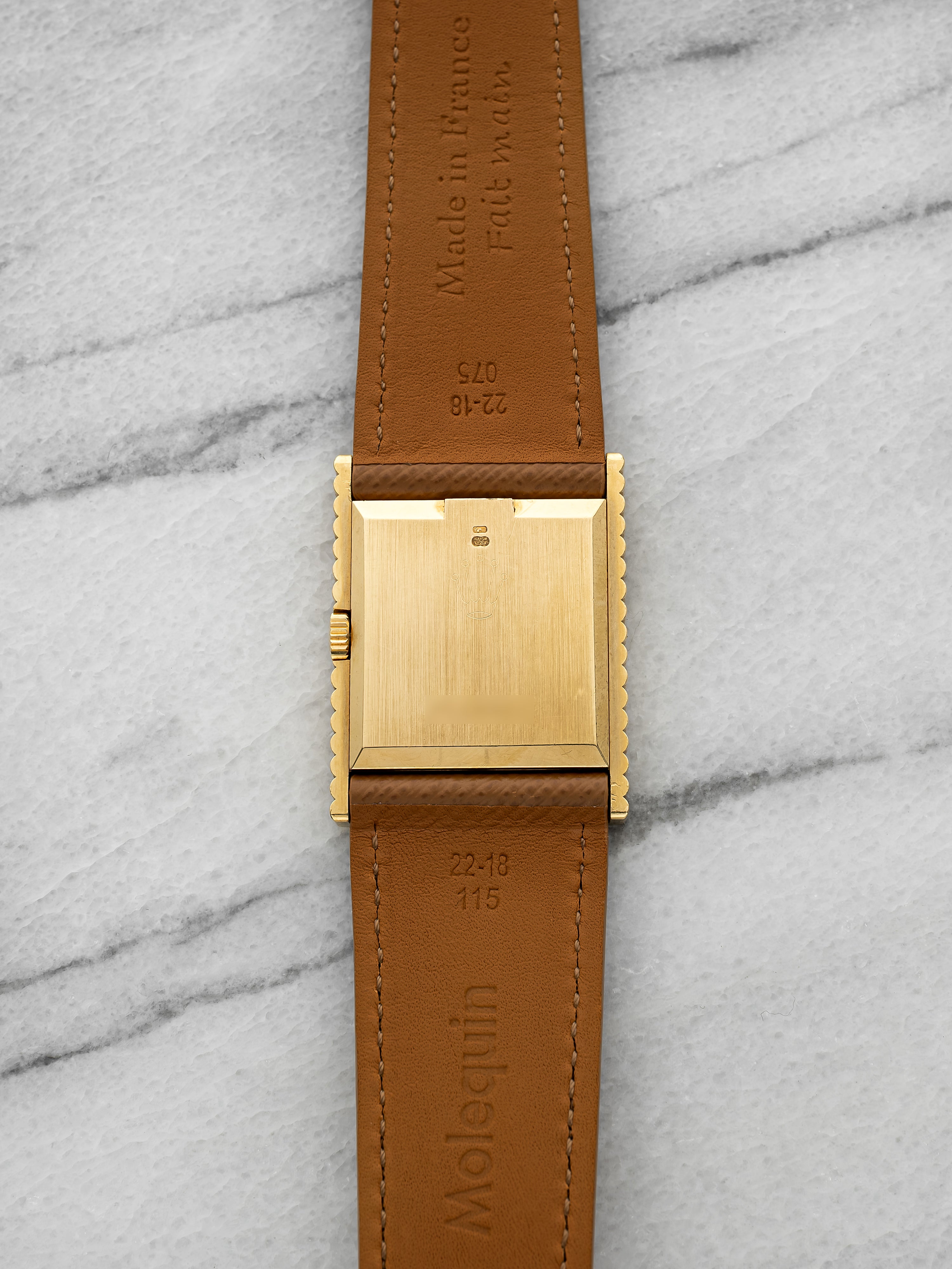 1976 Rolex Cellini 4012 - 18K Yellow Gold, Orange Foil Dial