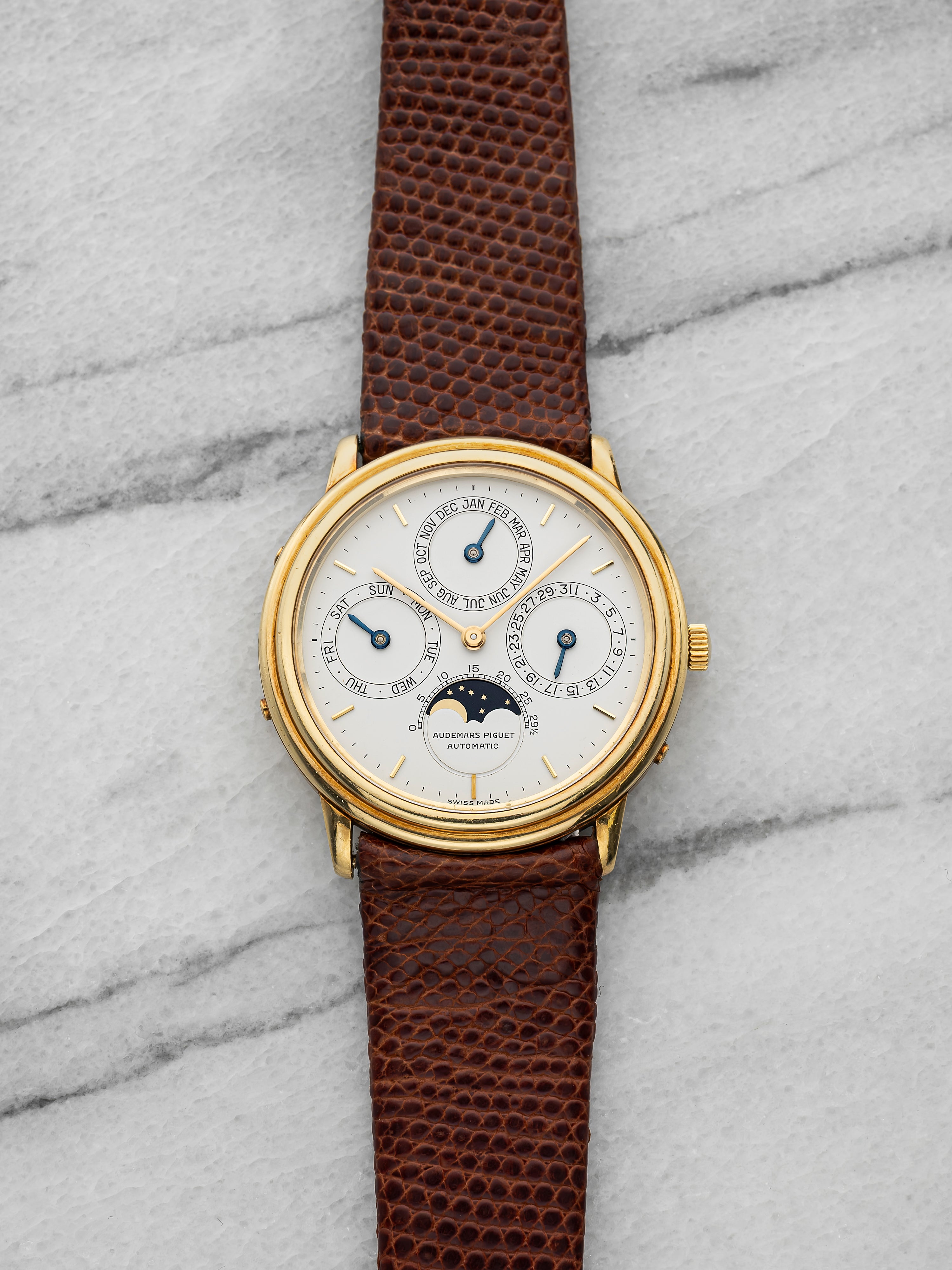 Audemars Piguet Quantieme Perpetual Calendar Moonphase 25548BA - 18K Yellow Gold