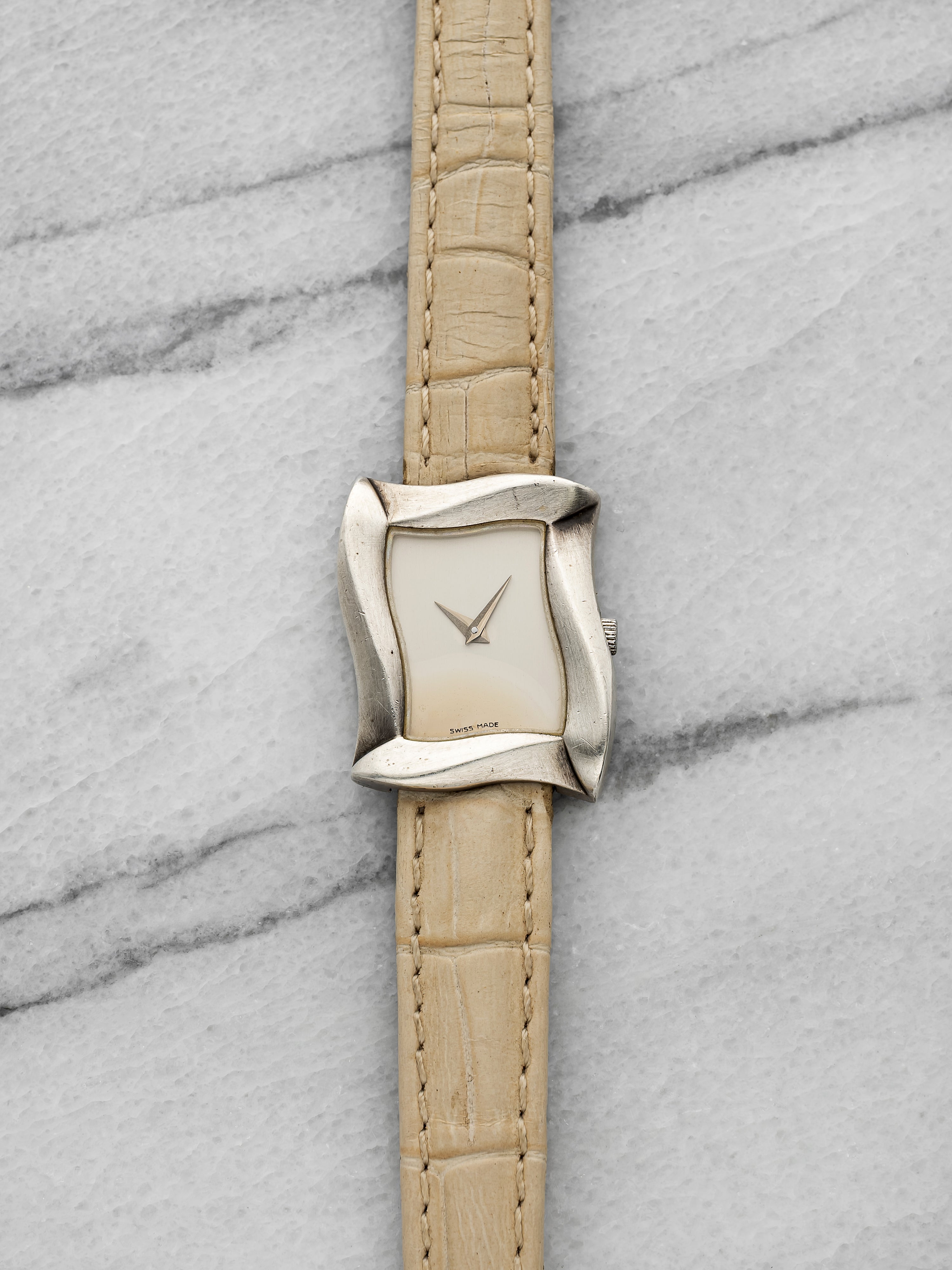 Angela Cummings Sterling Silver Dress Form Watch