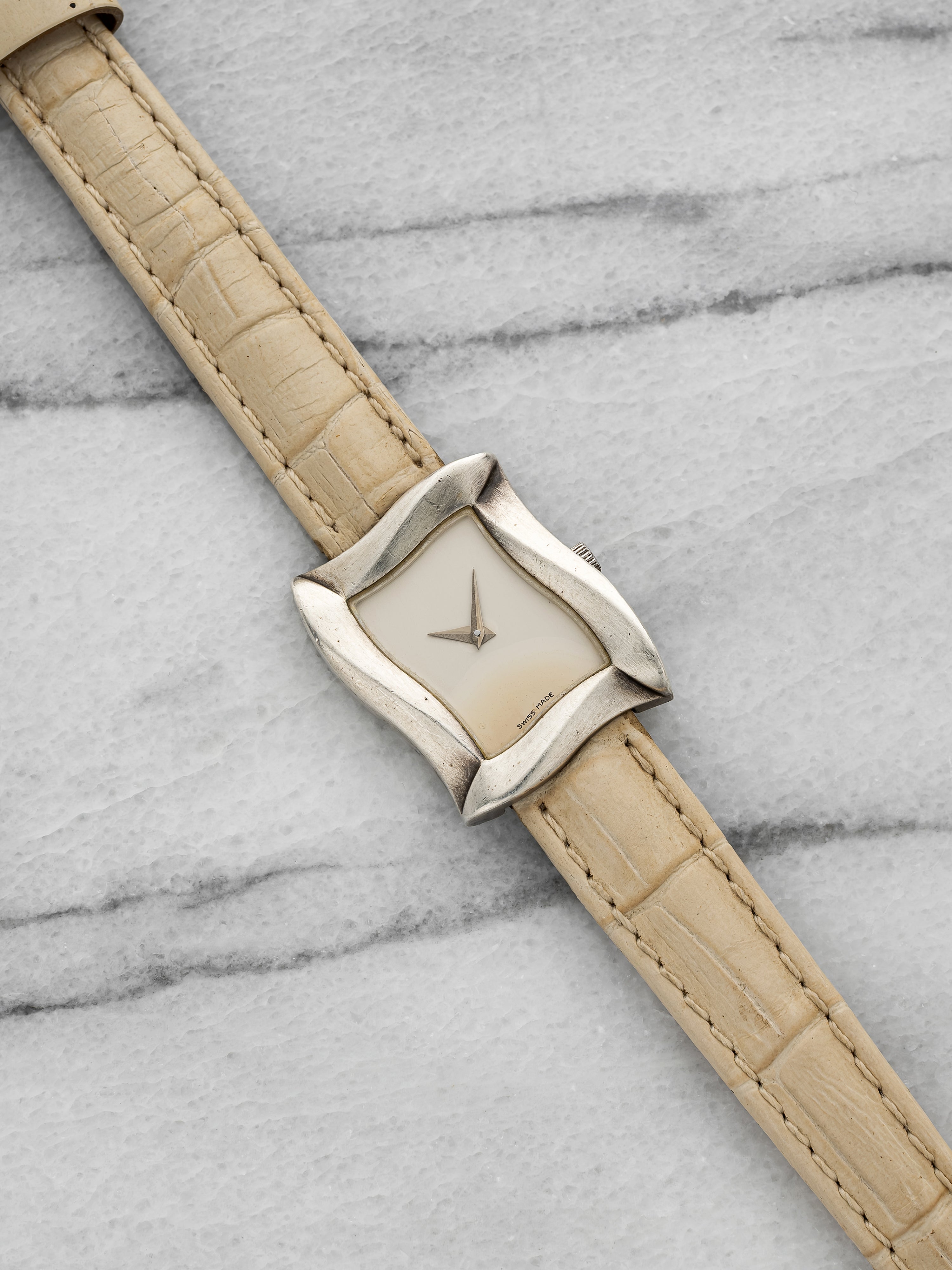 Angela Cummings Sterling Silver Dress Form Watch