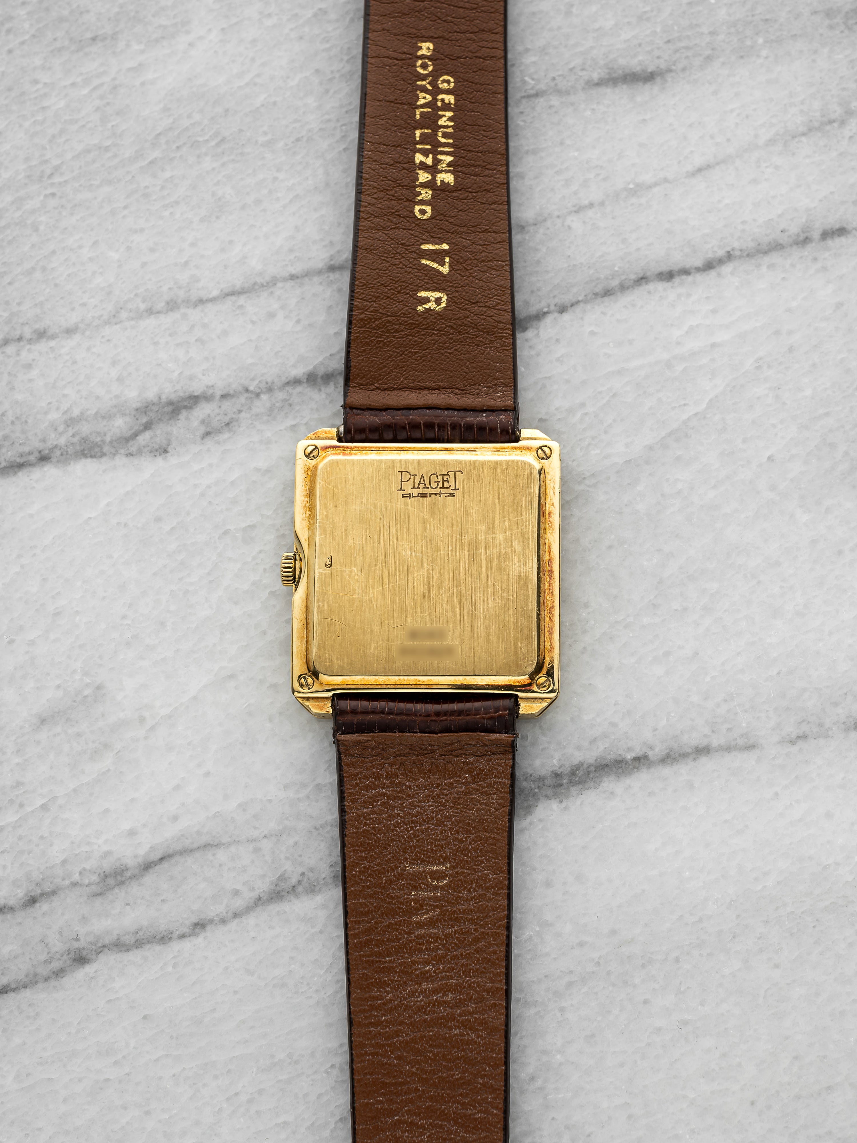 Piaget Classic 8163 - 18K Yellow Gold, Gold Gadron Dial