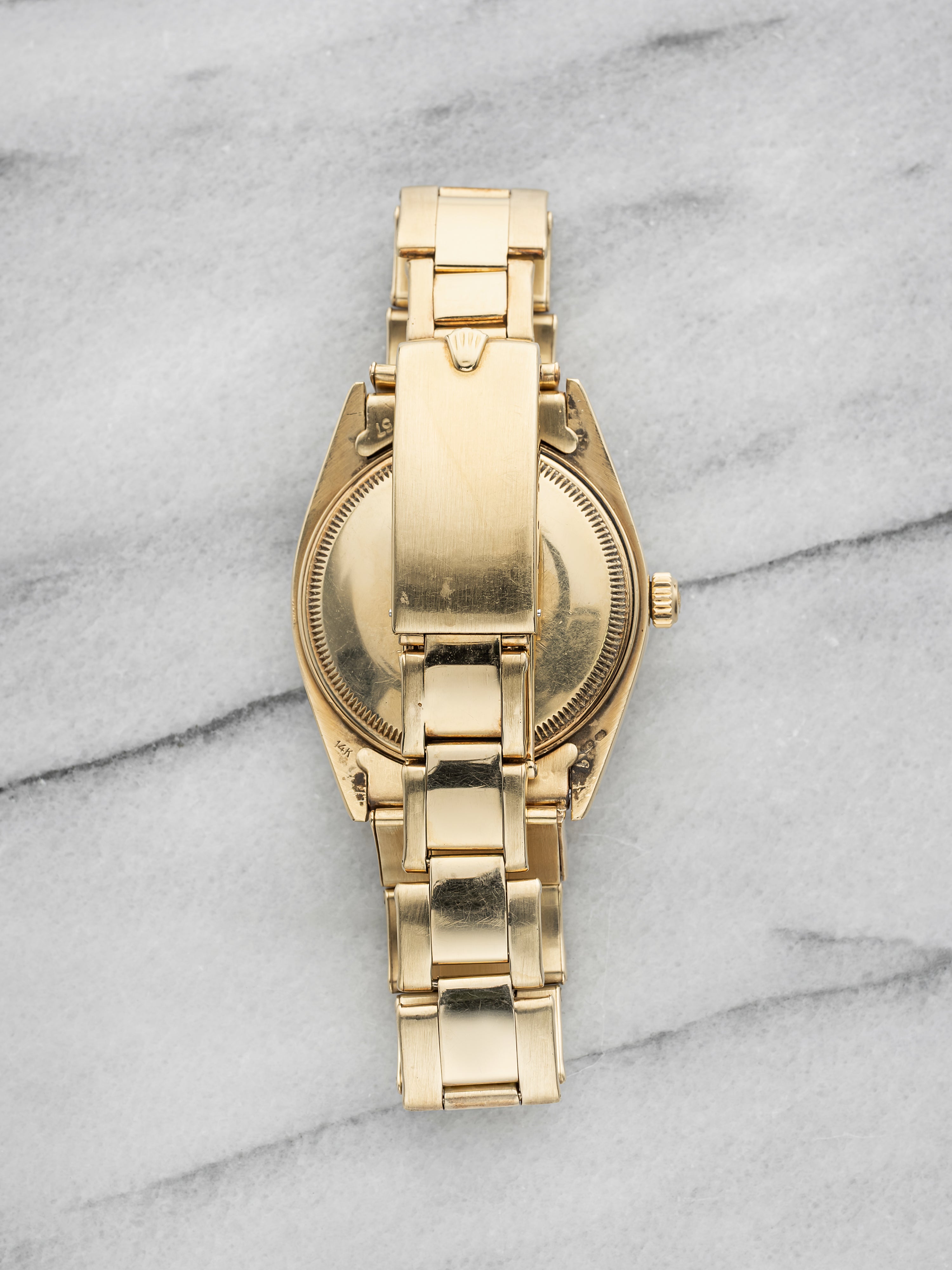 1979 Rolex Oyster Perpetual Date 15037 14K Yellow Gold King Abdulaziz University