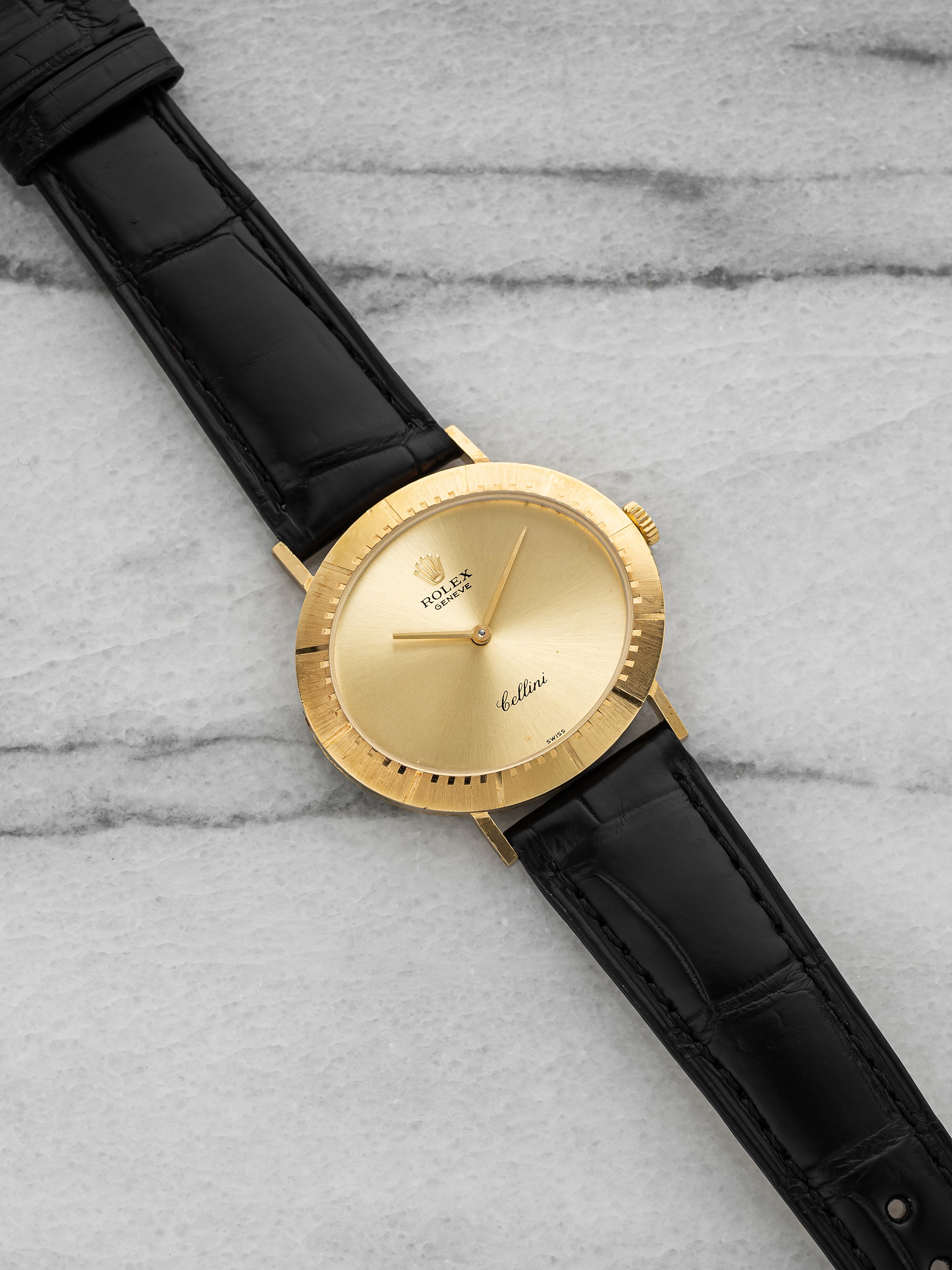 1991 Rolex Cellini 4083 - 18K Yellow Gold, Champagne Dial