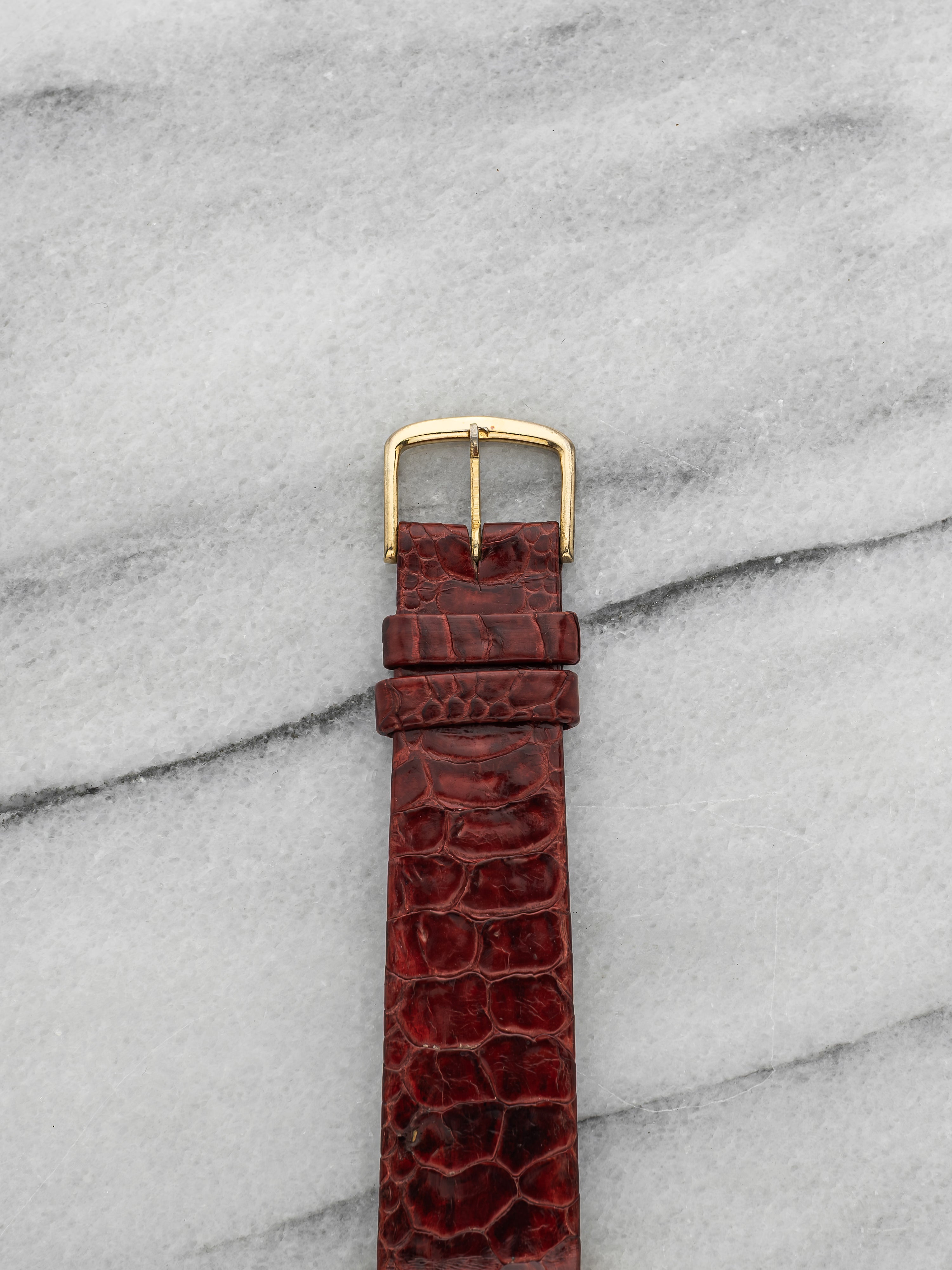 Vintage 1980s Cartier Must Tank Vermeil Discor Dial Manual 23mm