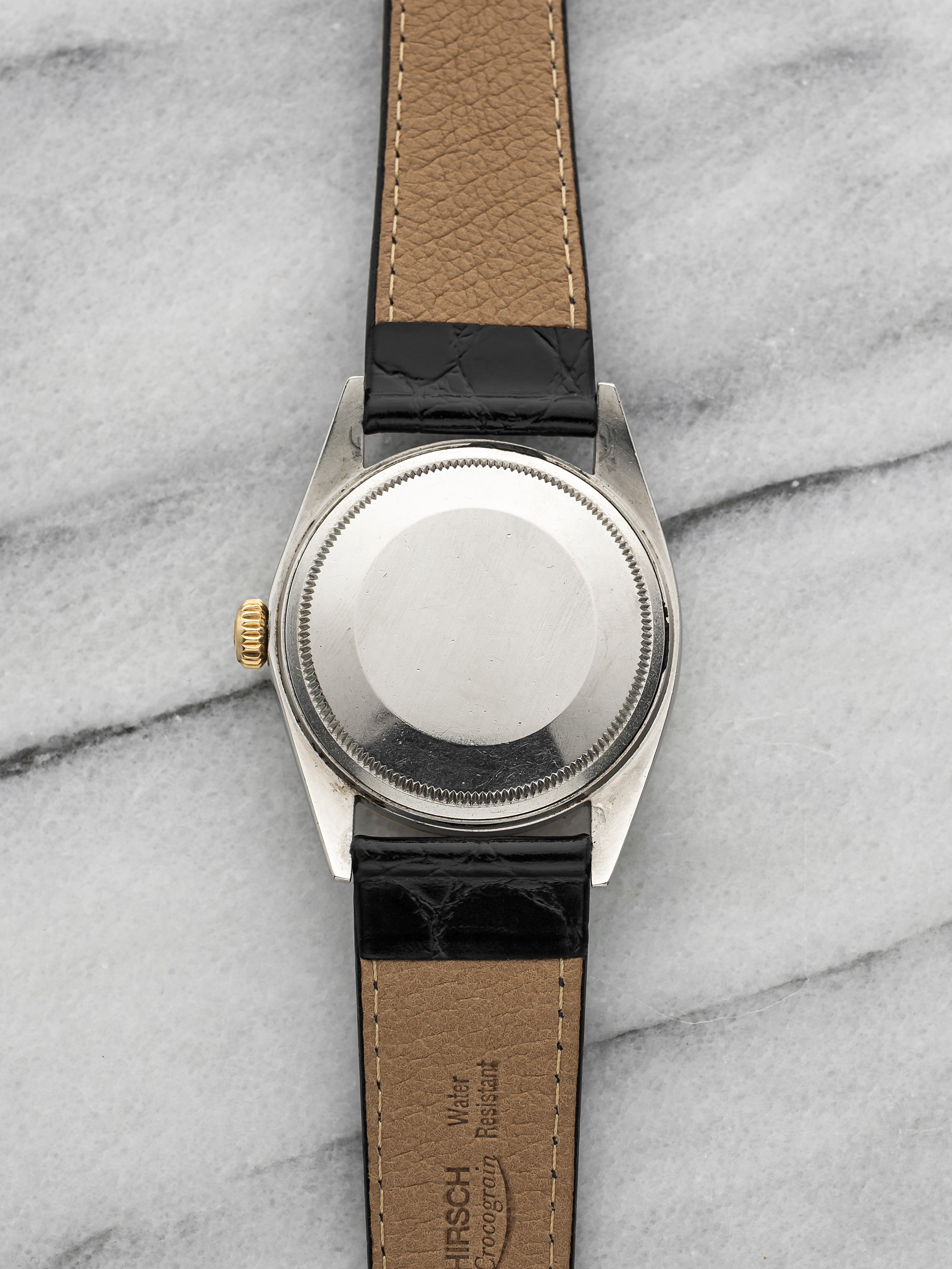 Vintage 1971 Rolex Datejust 1601 Two-Tone Champagne Stick Dial Auto 36mm