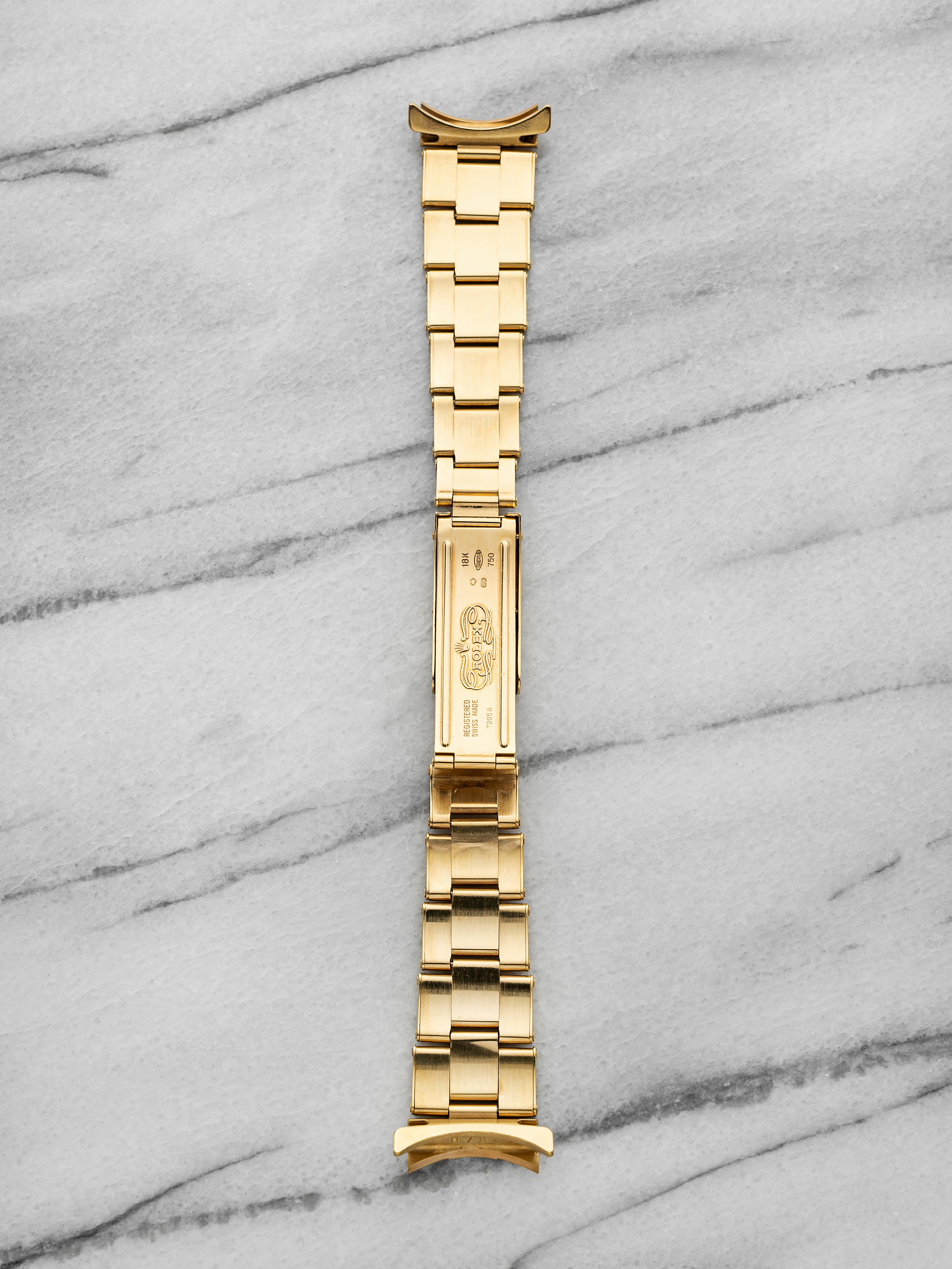 Rolex 18K Gold Watch Complete Strap/Bracelet