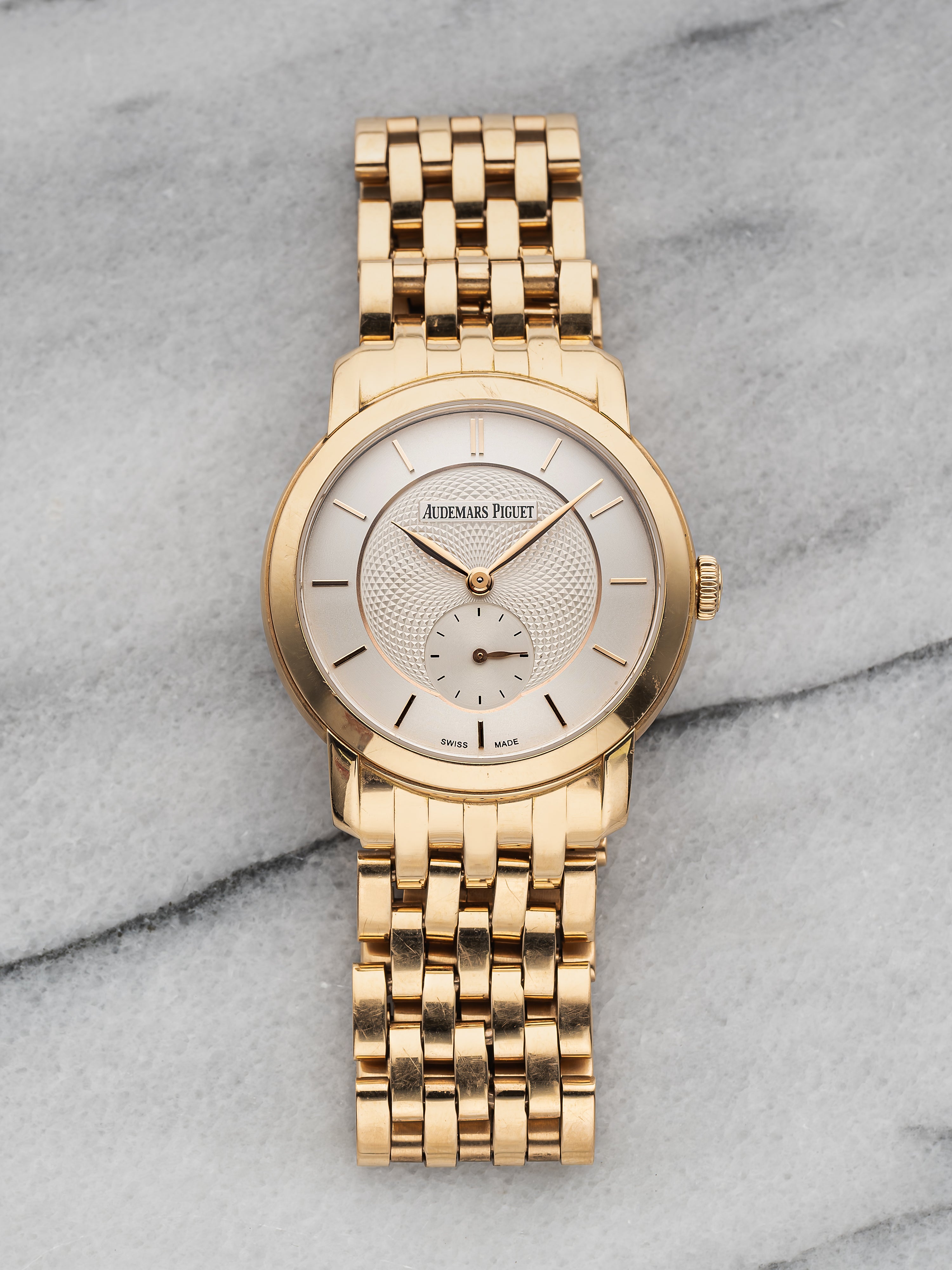 Audemars Piguet Jules - Guilloche Dial.