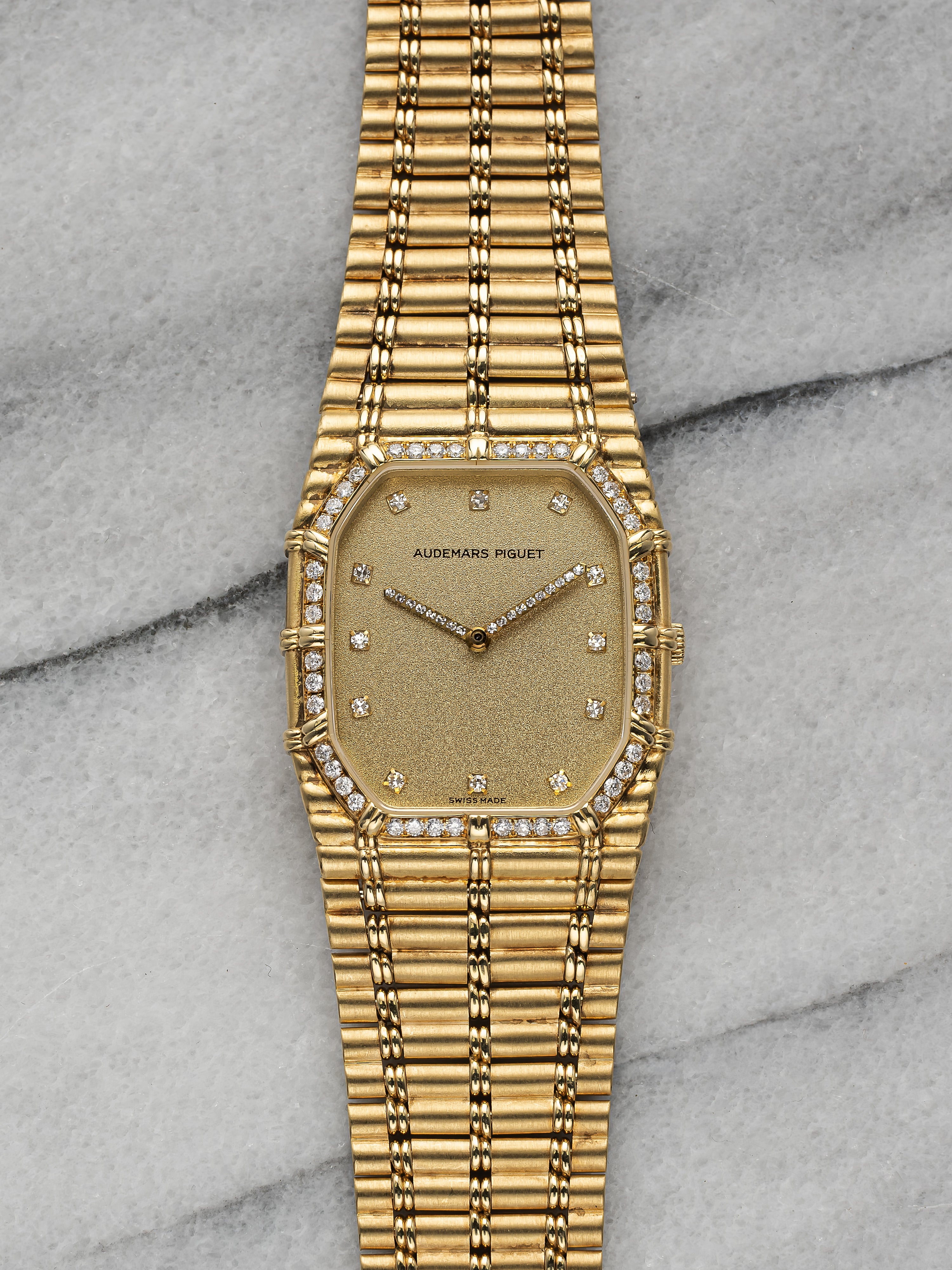 Audemars Piguet Bamboo - Diamond Bezel.