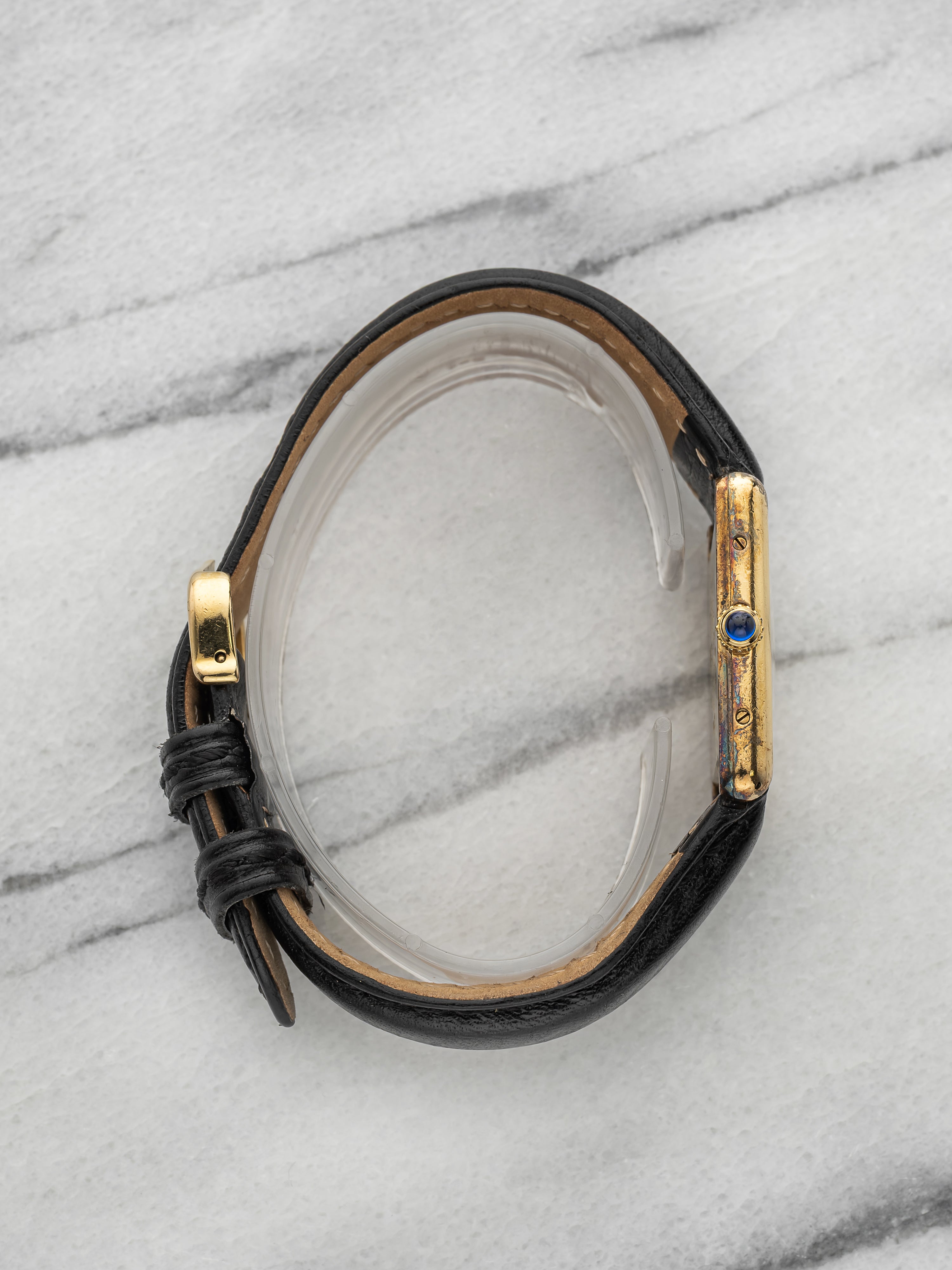 Cartier Must de Tank 590005 - Vermeil Lemon Roman Dial