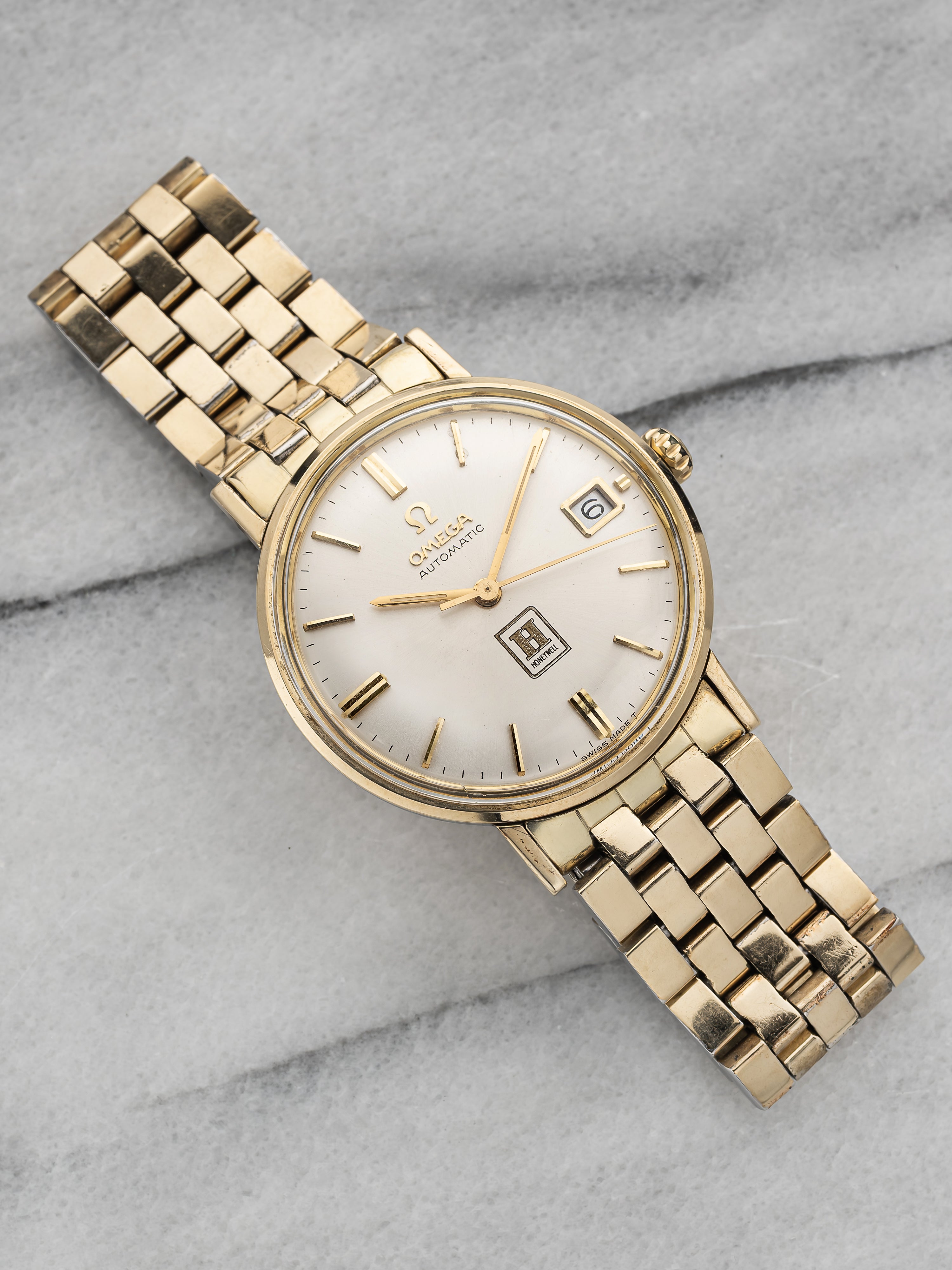 ★最終価格　OMEGA Seamaster Automatic スターダイヤル★ 1972 Omega Seamster - Honeywell Stamp Dial