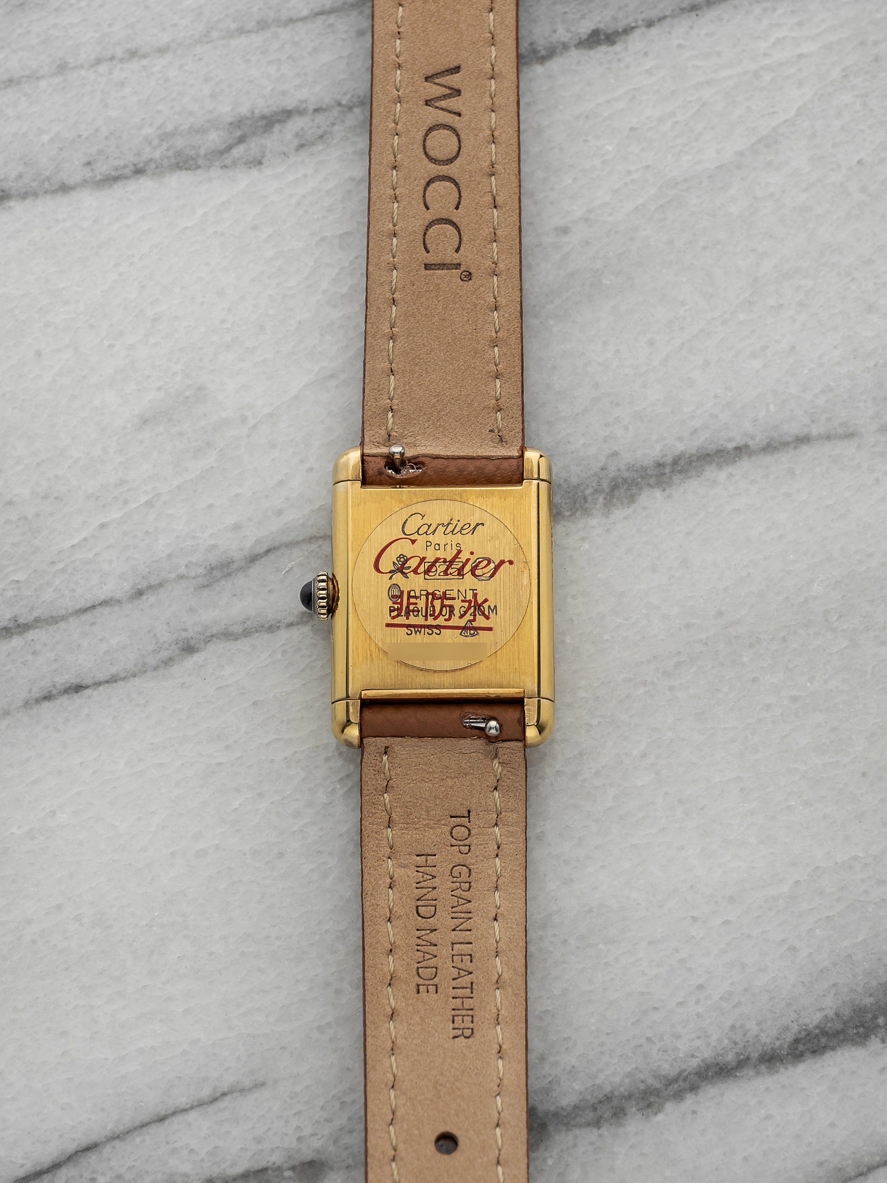 Cartier Must Tank - Vermeil Tortoiseshell Dial