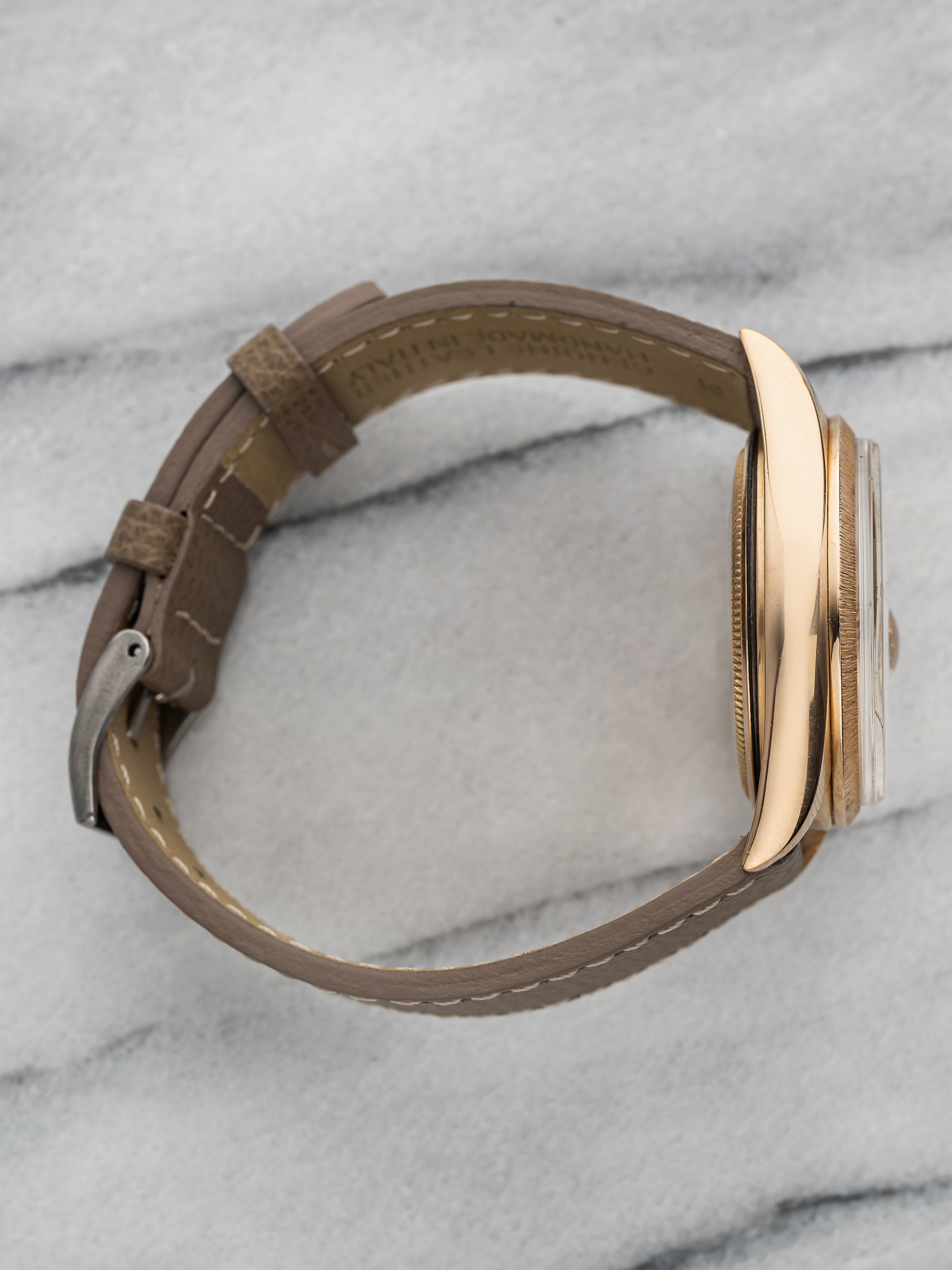 Rolex Daydate 1807 - Rose Gold & Bark Finish.