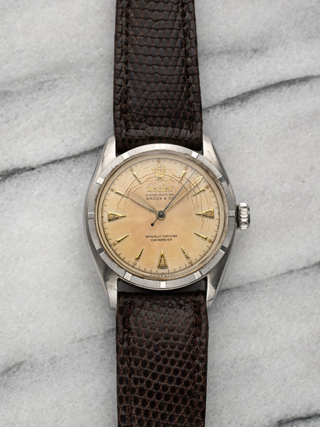 1951 Rolex OP 6085 Retailed By Brock & Co - Major Harold Collins Speed
