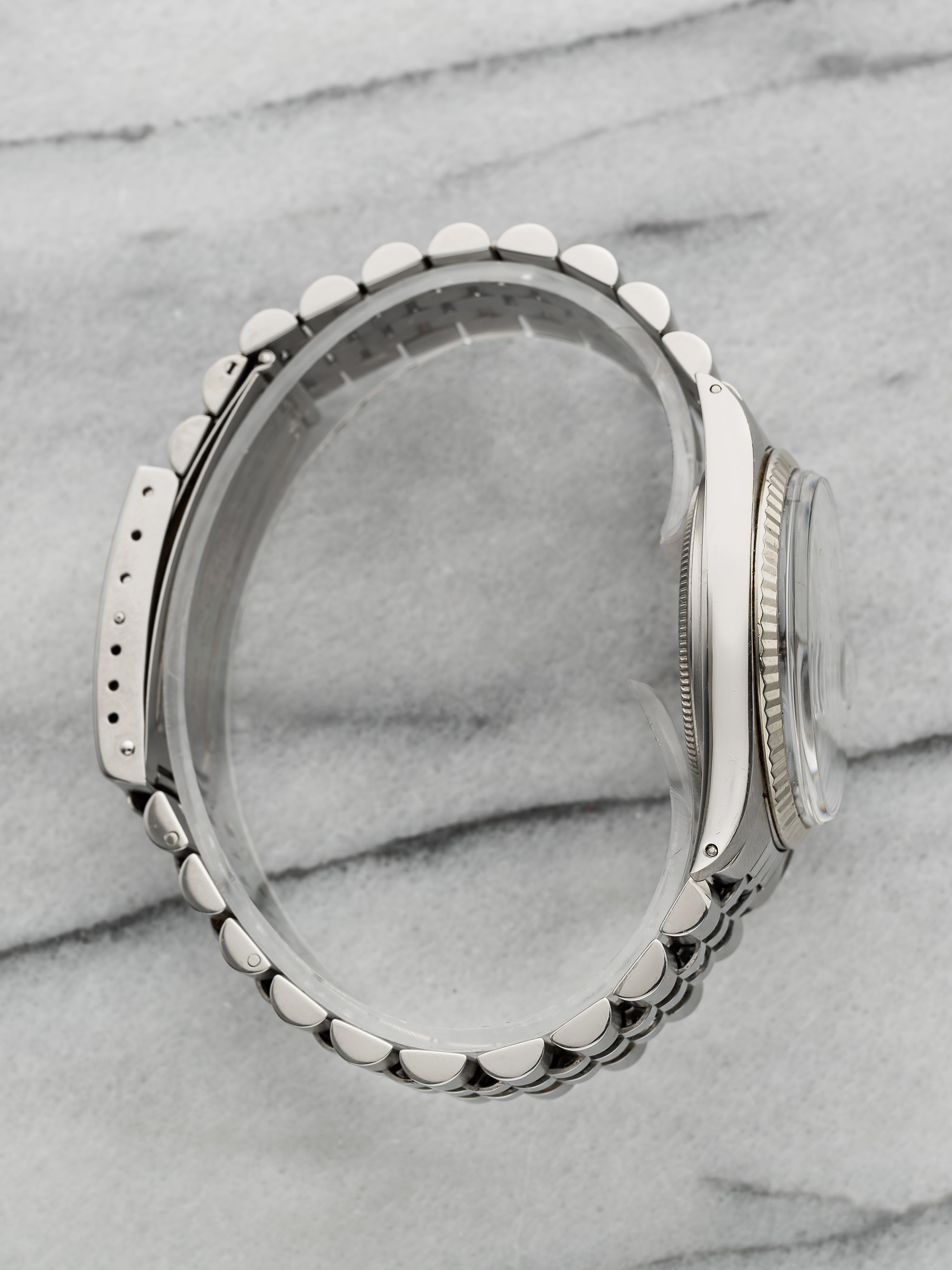 1975 Rolex Datejust 1601 - Blue Buckley Dial