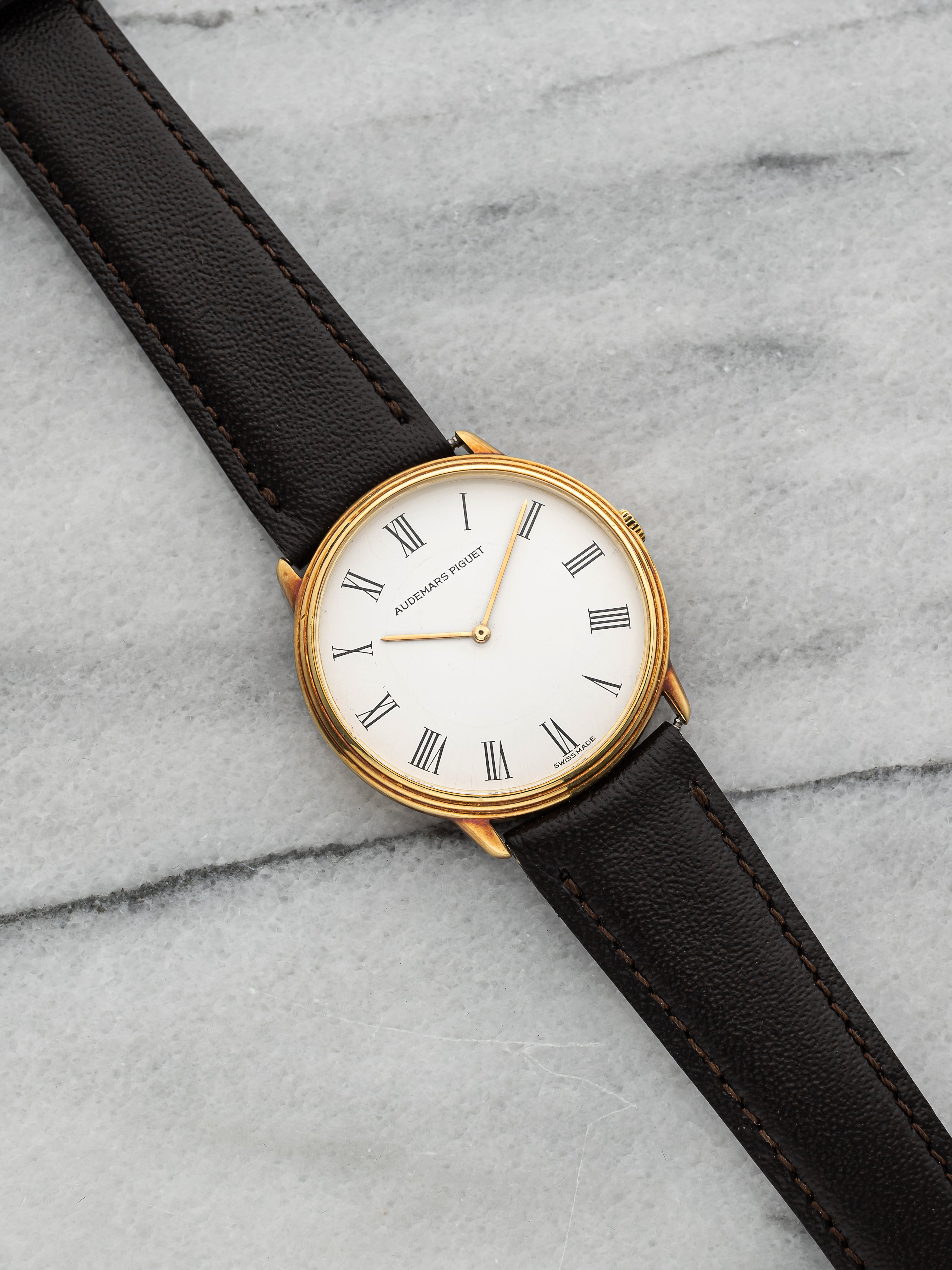 Audemars Piguet Ultra Thin - White Roman Dial