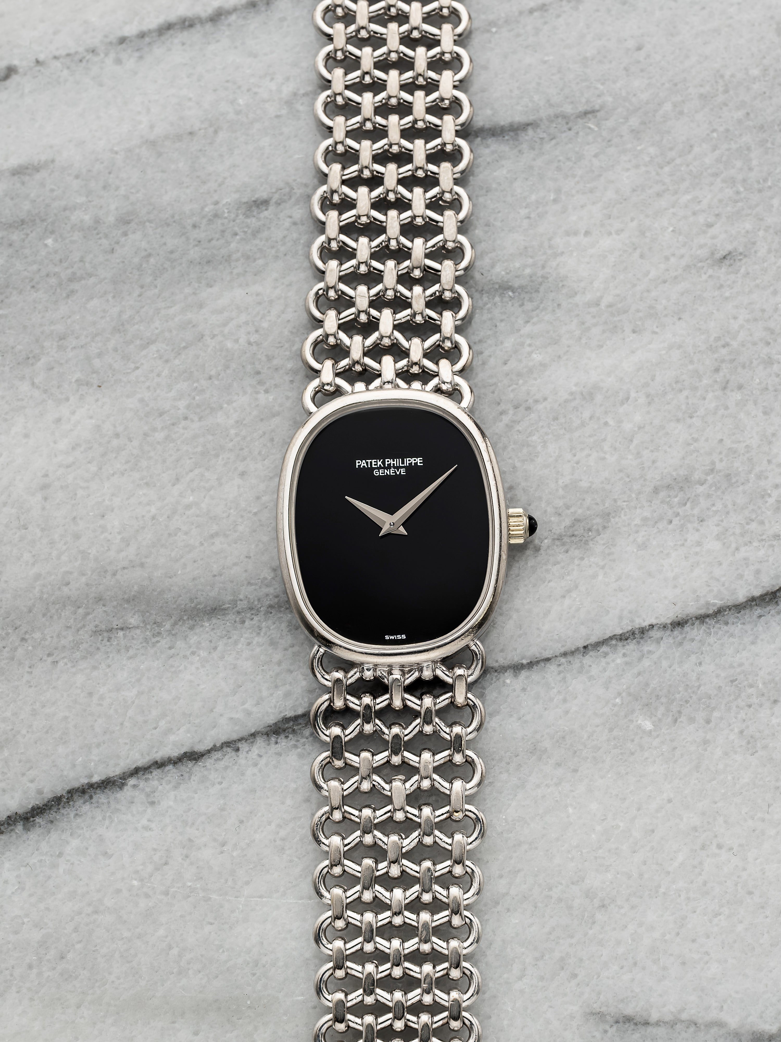 Patek Philippe Ellipse 4266 White Gold Onyx Dial