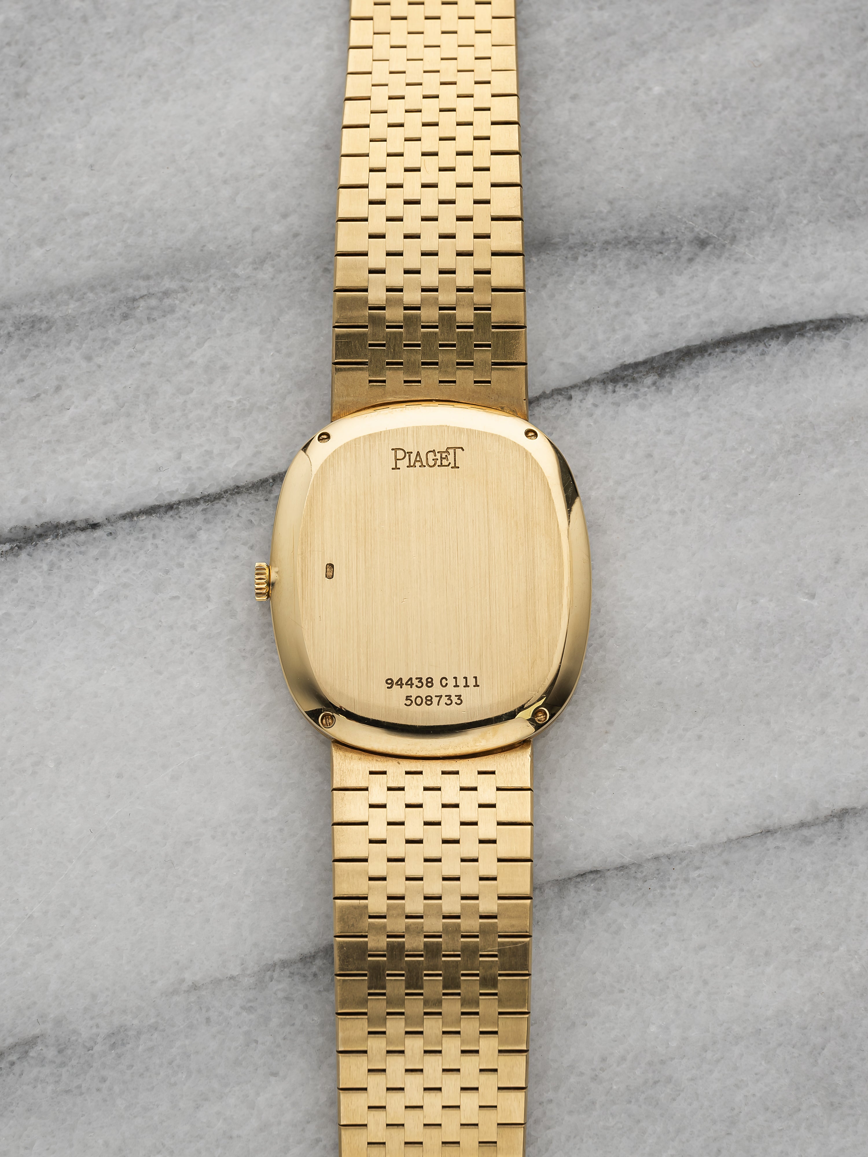 Piaget Ellipse - Onyx & Diamond Pave