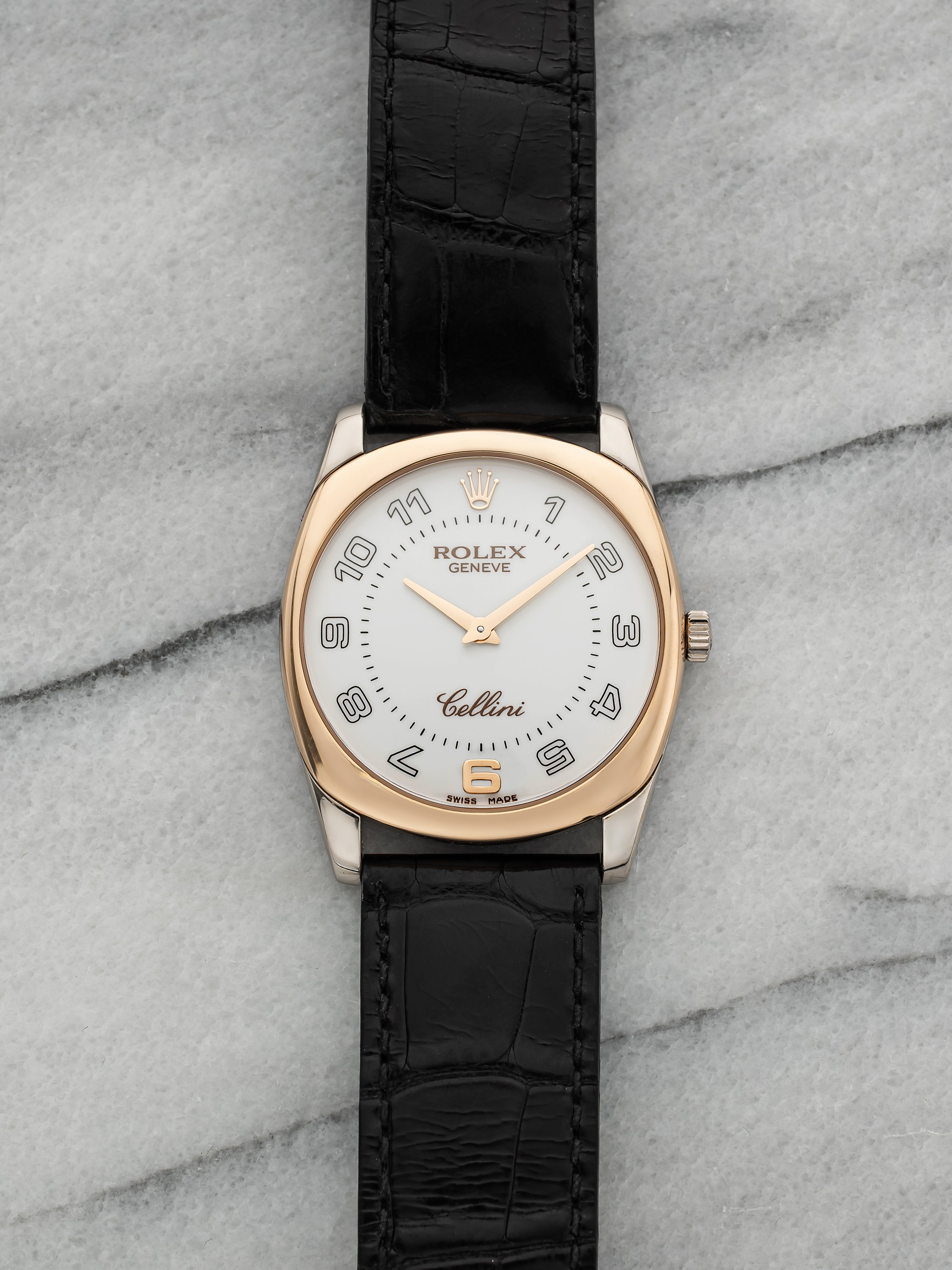 2007 Rolex Cellini 4233 – White Arabic Dial