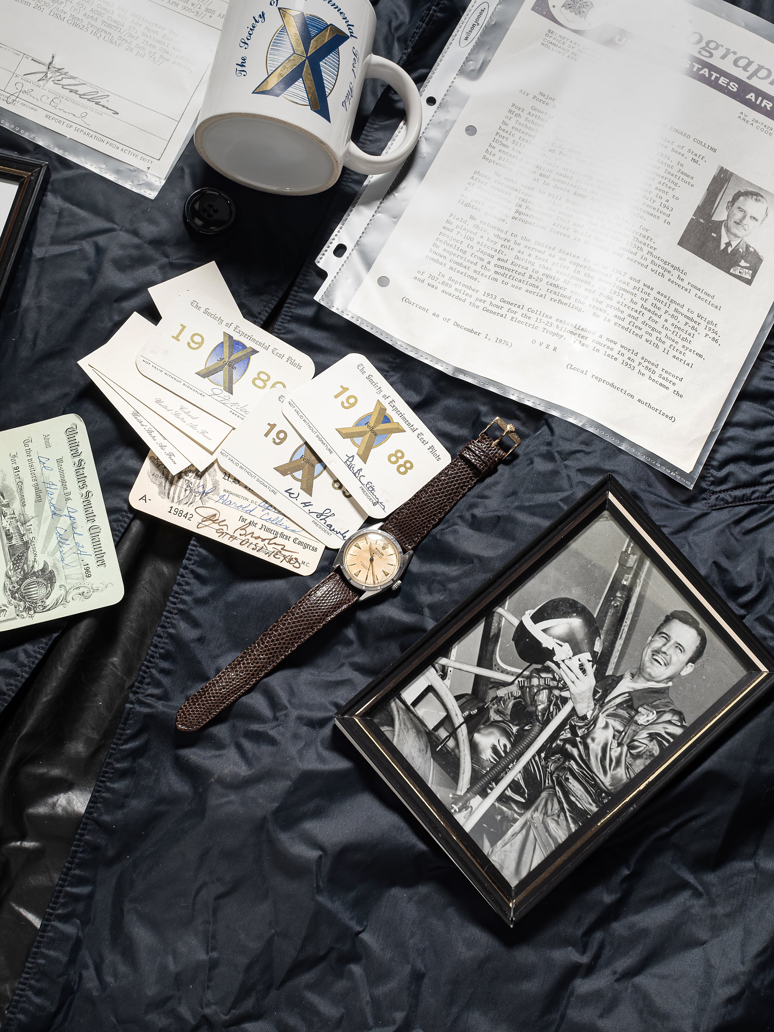 1951 Rolex OP 6085 Retailed By Brock & Co - Major Harold Collins Speed