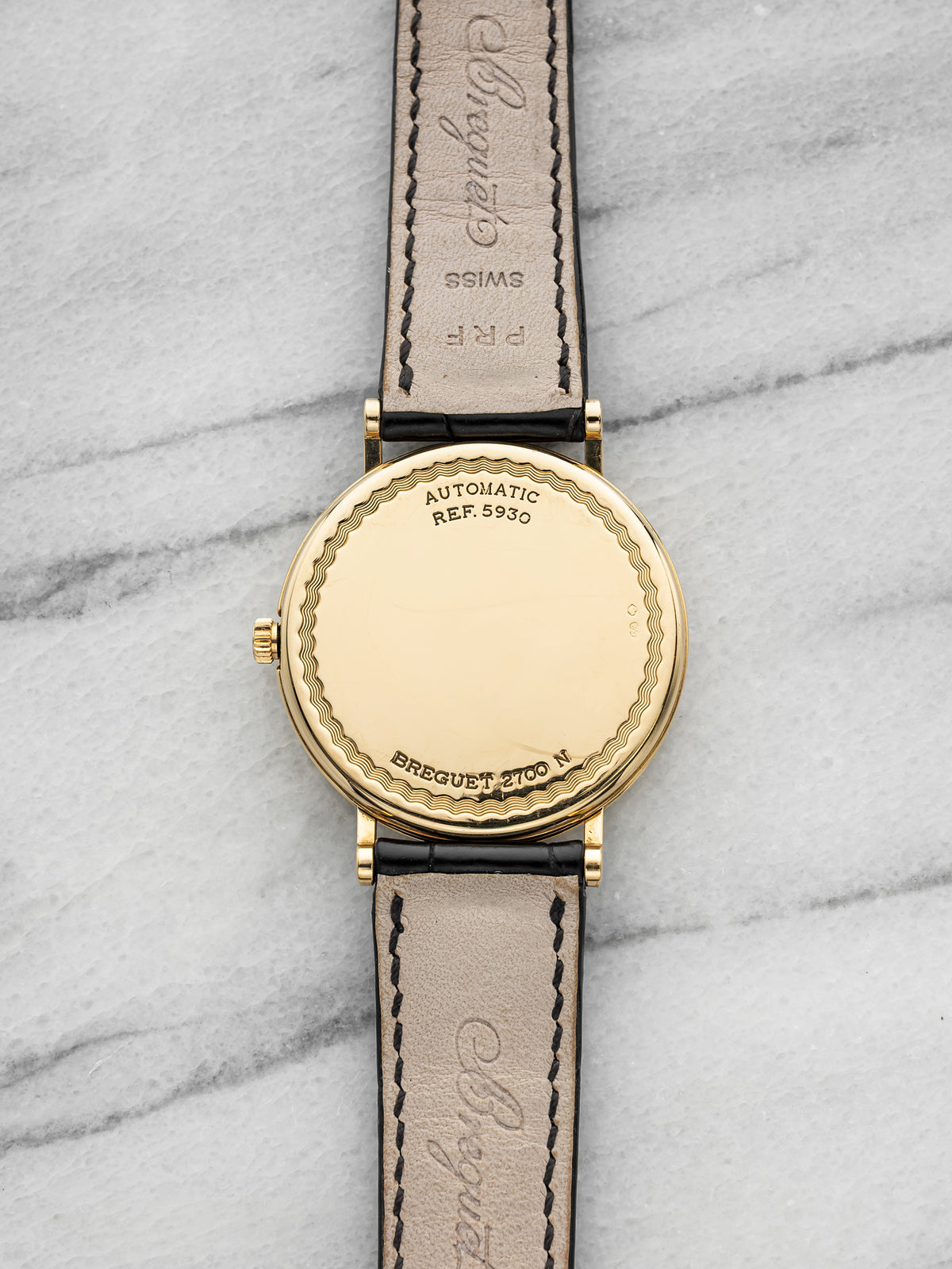 2010s Breguet Classique 5930 18K Yellow Gold Guilloche Dial Automatic 36mm