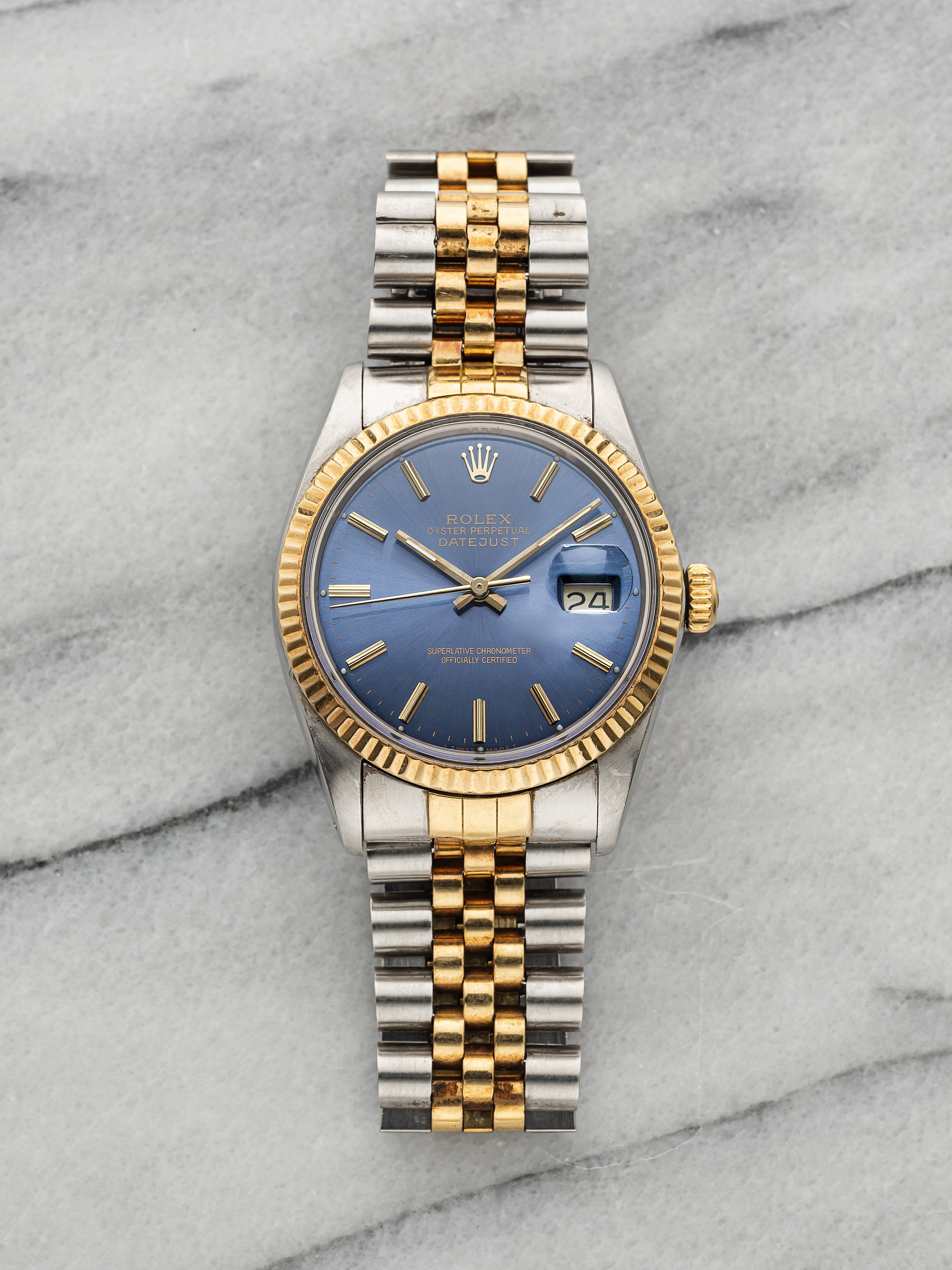 1979 Rolex Datejust 16013 - Blue Dial