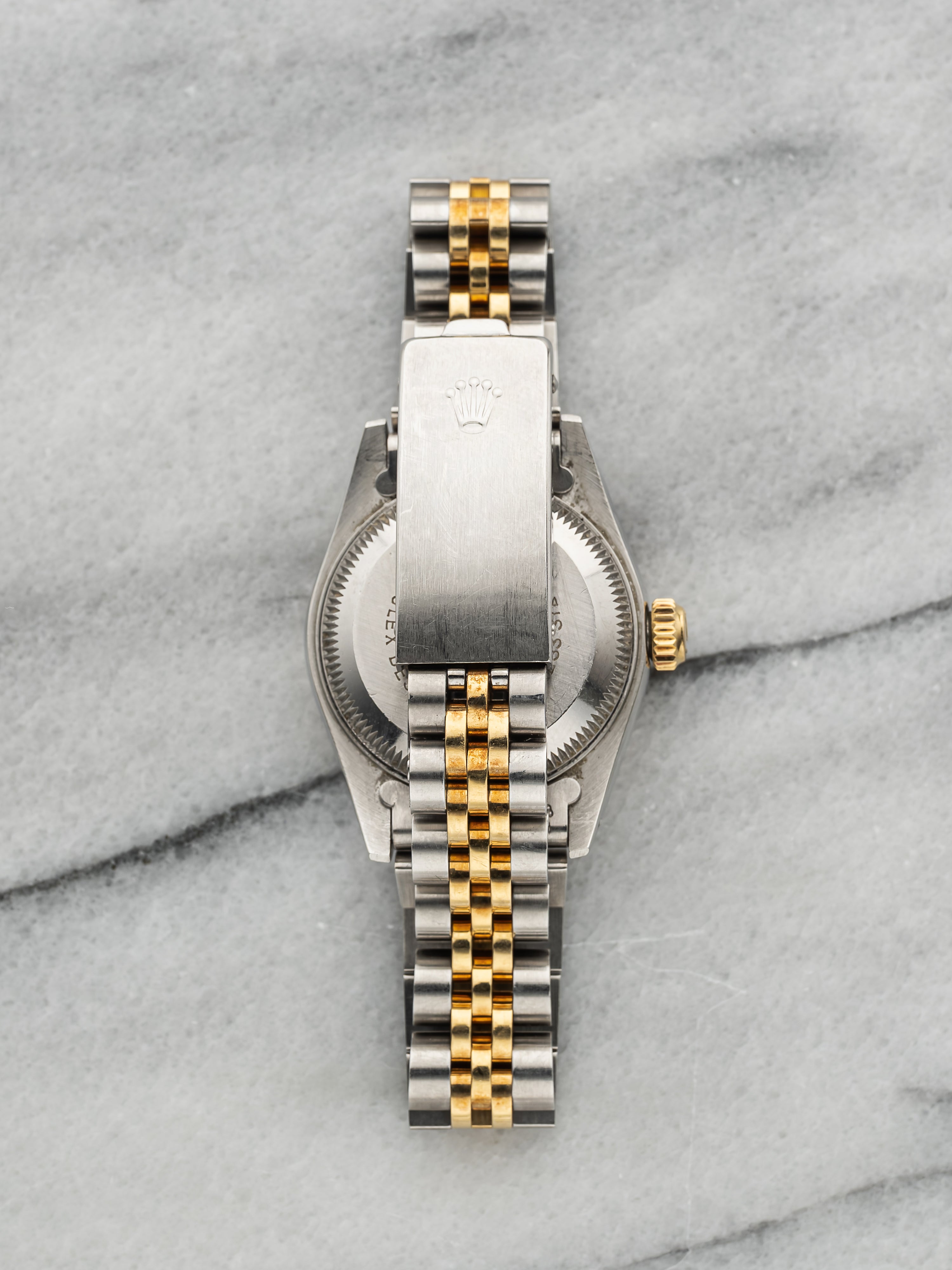 1987 Rolex Lady Datejust 69173 - Champagne Diamond Dial