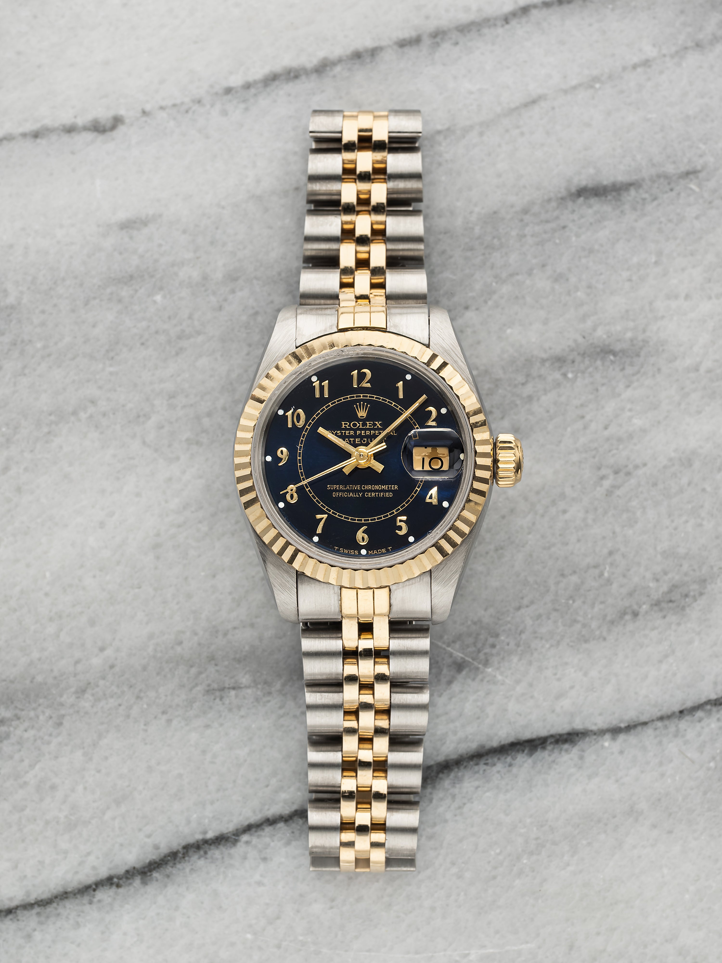 1993 Rolex Lady-Datejust 69173 - Two-Tone, Boiler Gauge Dial