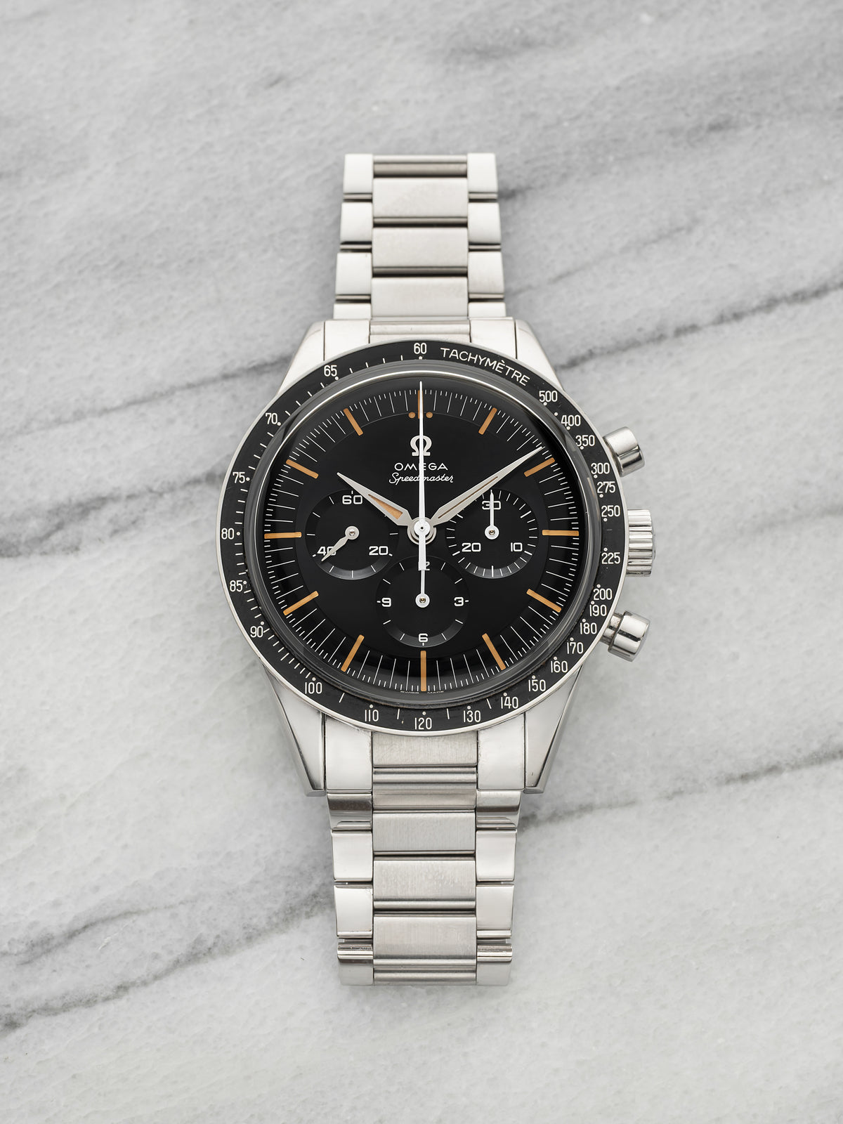 2024 Omega Speedmaster Anniversary Steel Grey-Blue Sunburst Dial Auto 39mm
