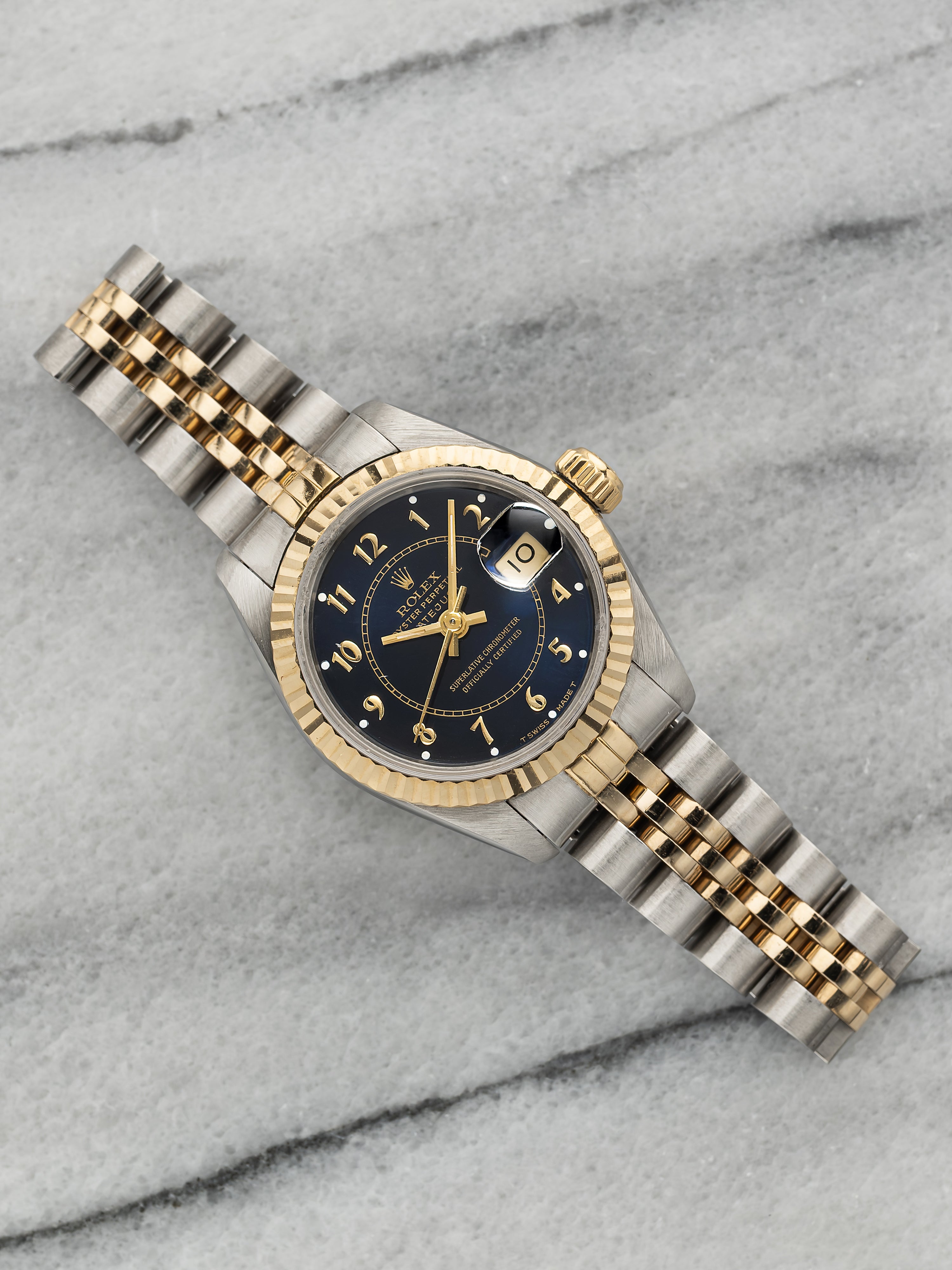 1993 Rolex Lady-Datejust 69173 - Two-Tone, Boiler Gauge Dial