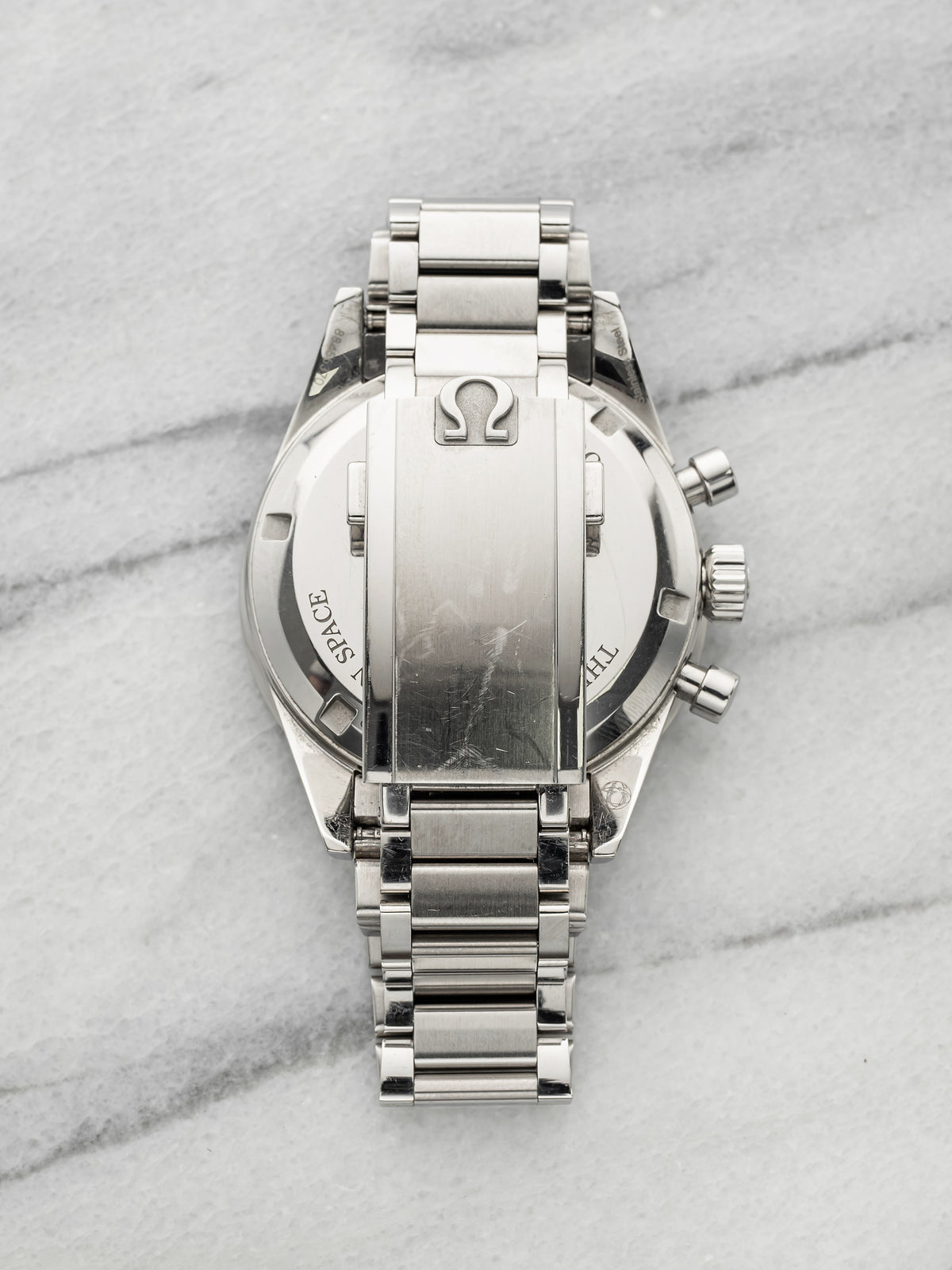 2024 Omega Speedmaster Anniversary Steel Grey-Blue Sunburst Dial Auto 39mm